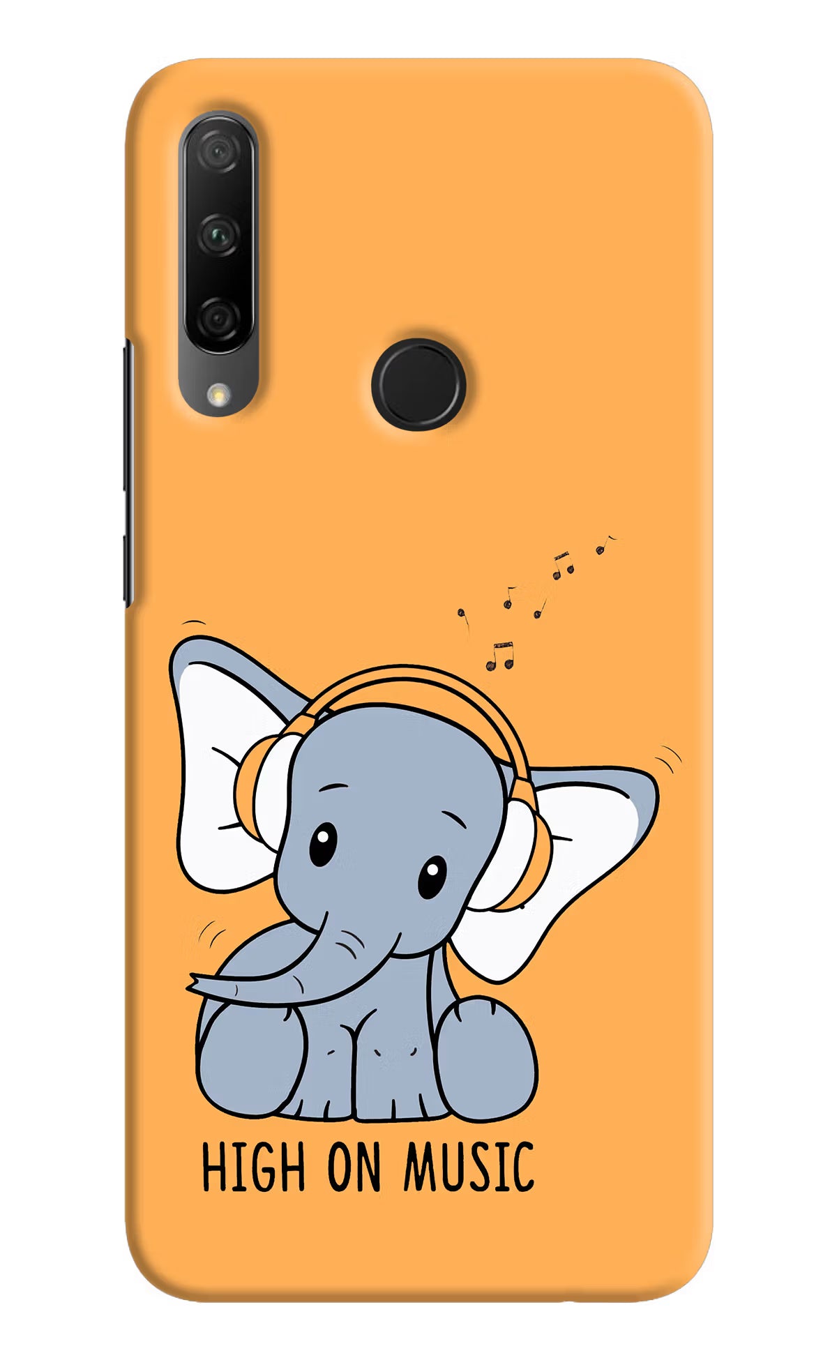 High On Music Honor 9X Back Cover - High On Music Honor 9X Hard Case Back Cover by Casekaro High On Music Honor 9X Hard Case Back Cover by Casekaro