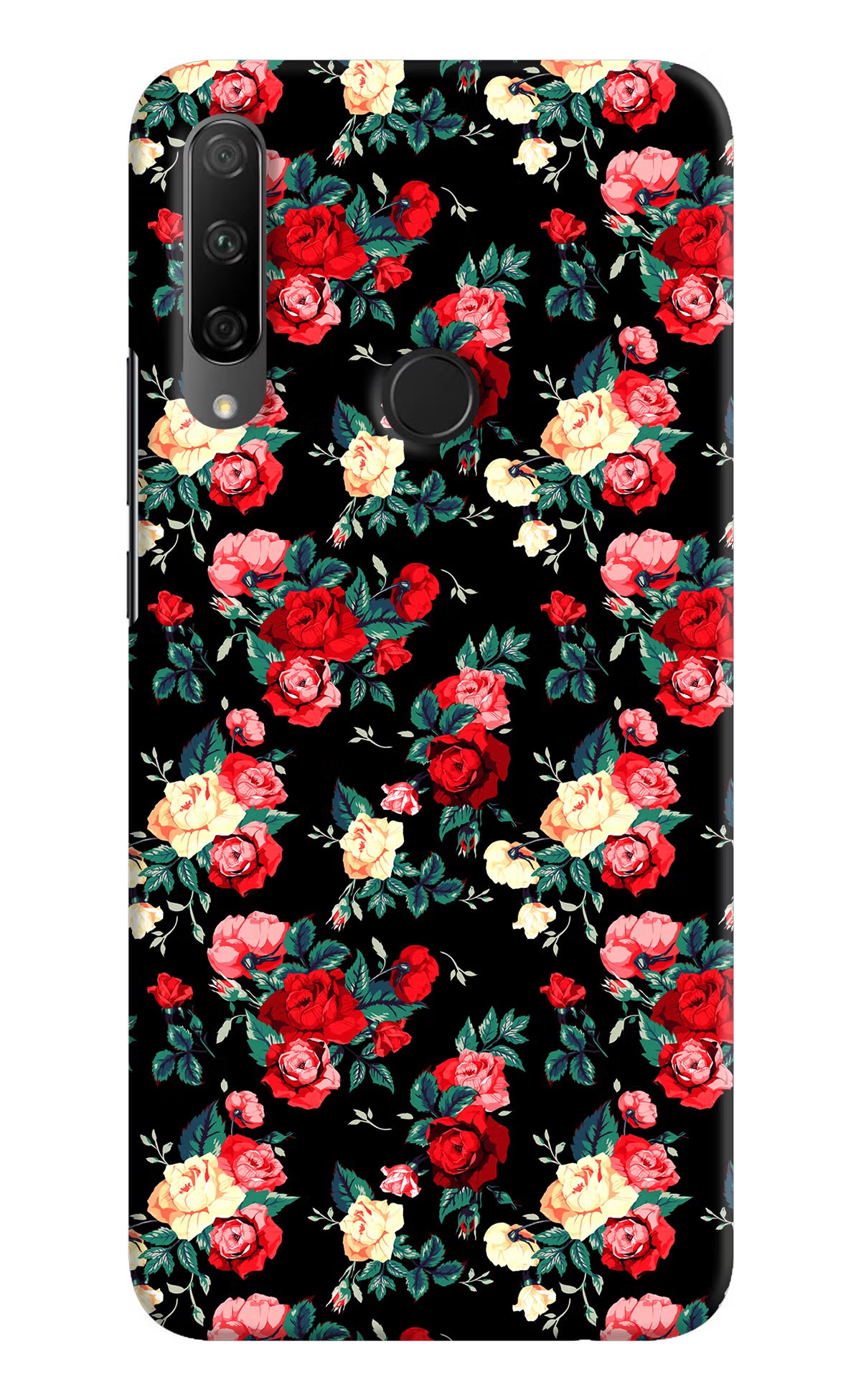 Rose Pattern Honor 9X Back Cover - Rose Pattern Honor 9X Hard Case Back Cover by Casekaro Rose Pattern Honor 9X Hard Case Back Cover by Casekaro