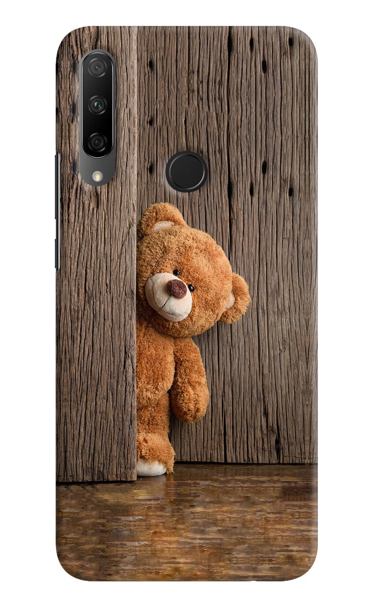 Teddy Wooden Honor 9X Back Cover - Teddy Wooden Honor 9X Hard Case Back Cover by Casekaro Teddy Wooden Honor 9X Hard Case Back Cover by Casekaro