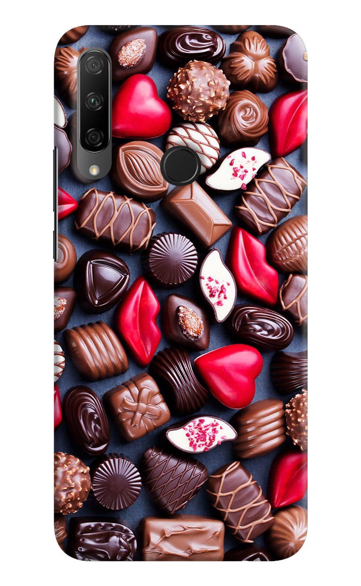 Chocolates Honor 9X Back Cover - Chocolates Honor 9X Hard Case Back Cover by Casekaro Chocolates Honor 9X Hard Case Back Cover by Casekaro