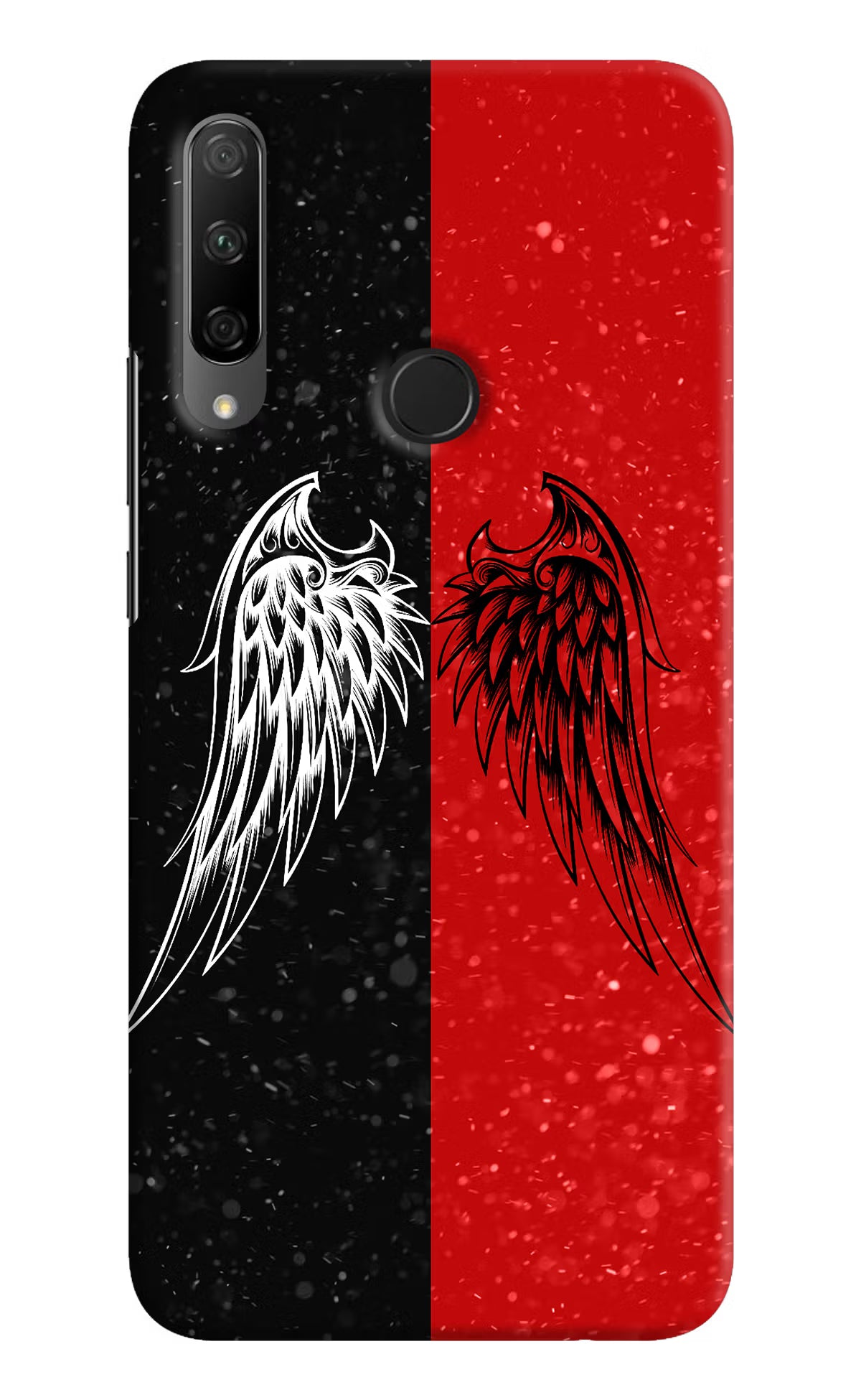 Wings Honor 9X Back Cover - Wings Honor 9X Hard Case Back Cover by Casekaro Wings Honor 9X Hard Case Back Cover by Casekaro