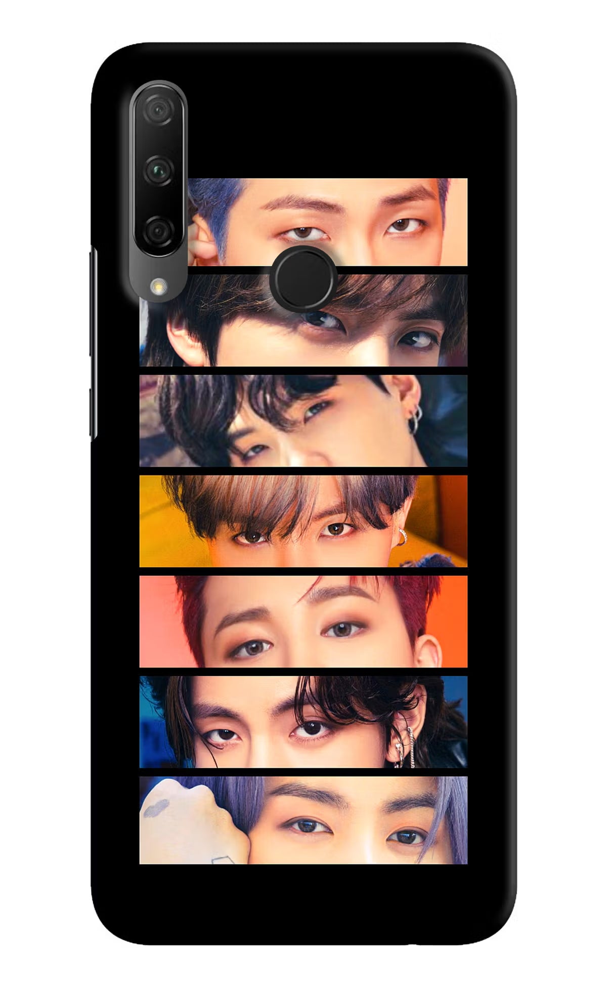 BTS Eyes Honor 9X Back Cover - BTS Eyes Honor 9X Hard Case Back Cover by Casekaro BTS Eyes Honor 9X Hard Case Back Cover by Casekaro