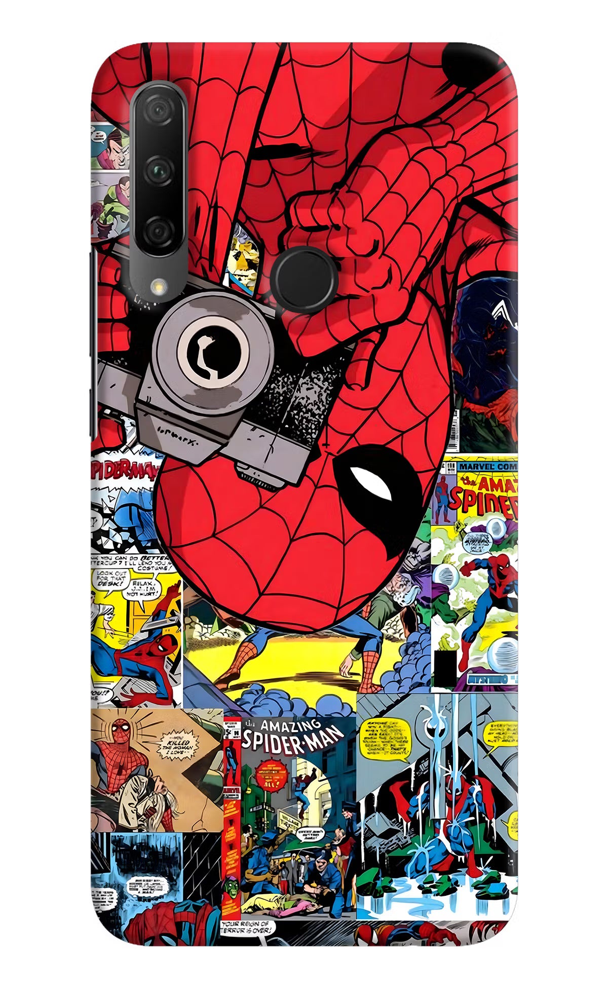 Spider Man Honor 9X Back Cover - Spider Man Honor 9X Hard Case Back Cover by Casekaro Spider Man Honor 9X Hard Case Back Cover by Casekaro