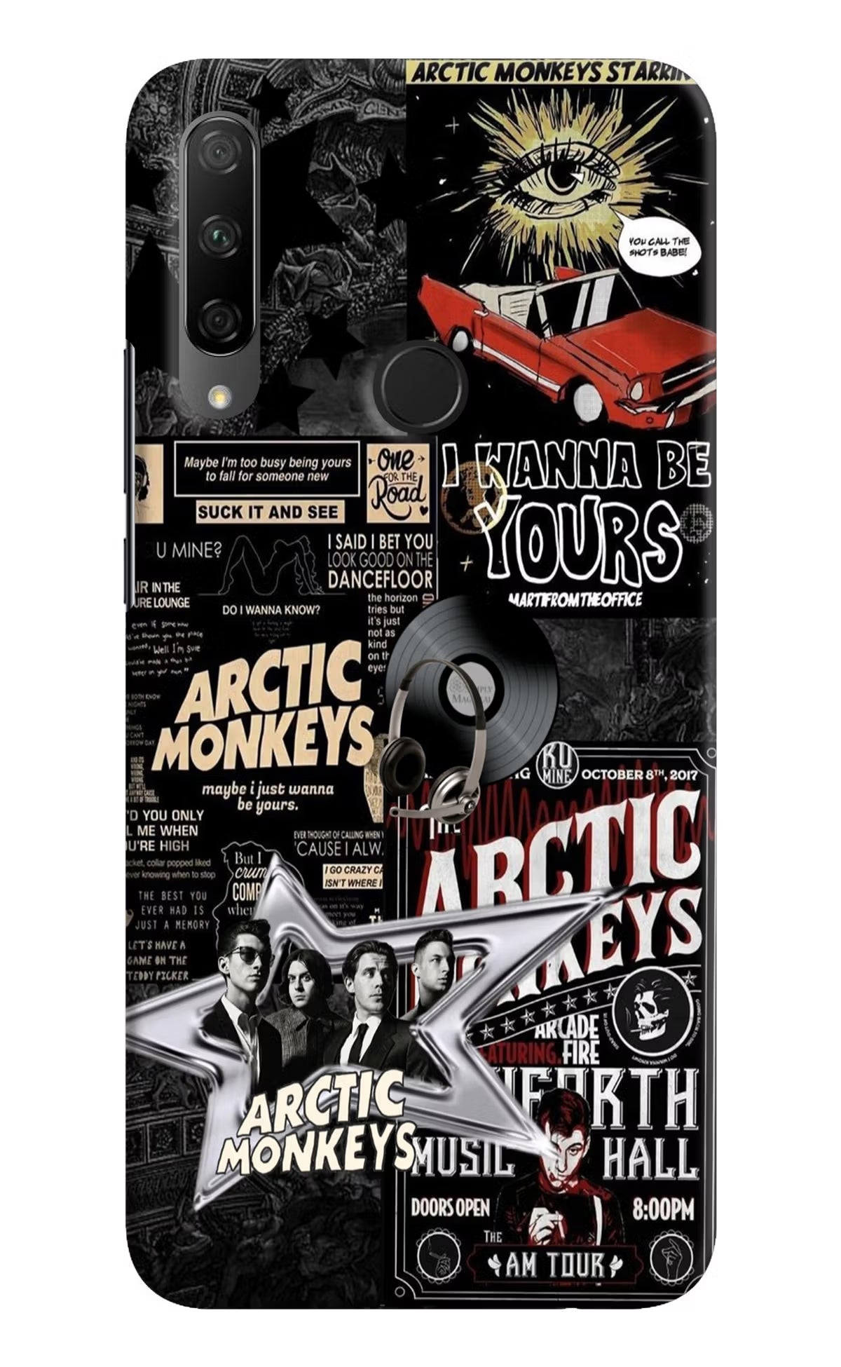 Arctic Monkeys Honor 9X Back Cover - Arctic Monkeys Honor 9X Hard Case Back Cover by Casekaro Arctic Monkeys Honor 9X Hard Case Back Cover by Casekaro