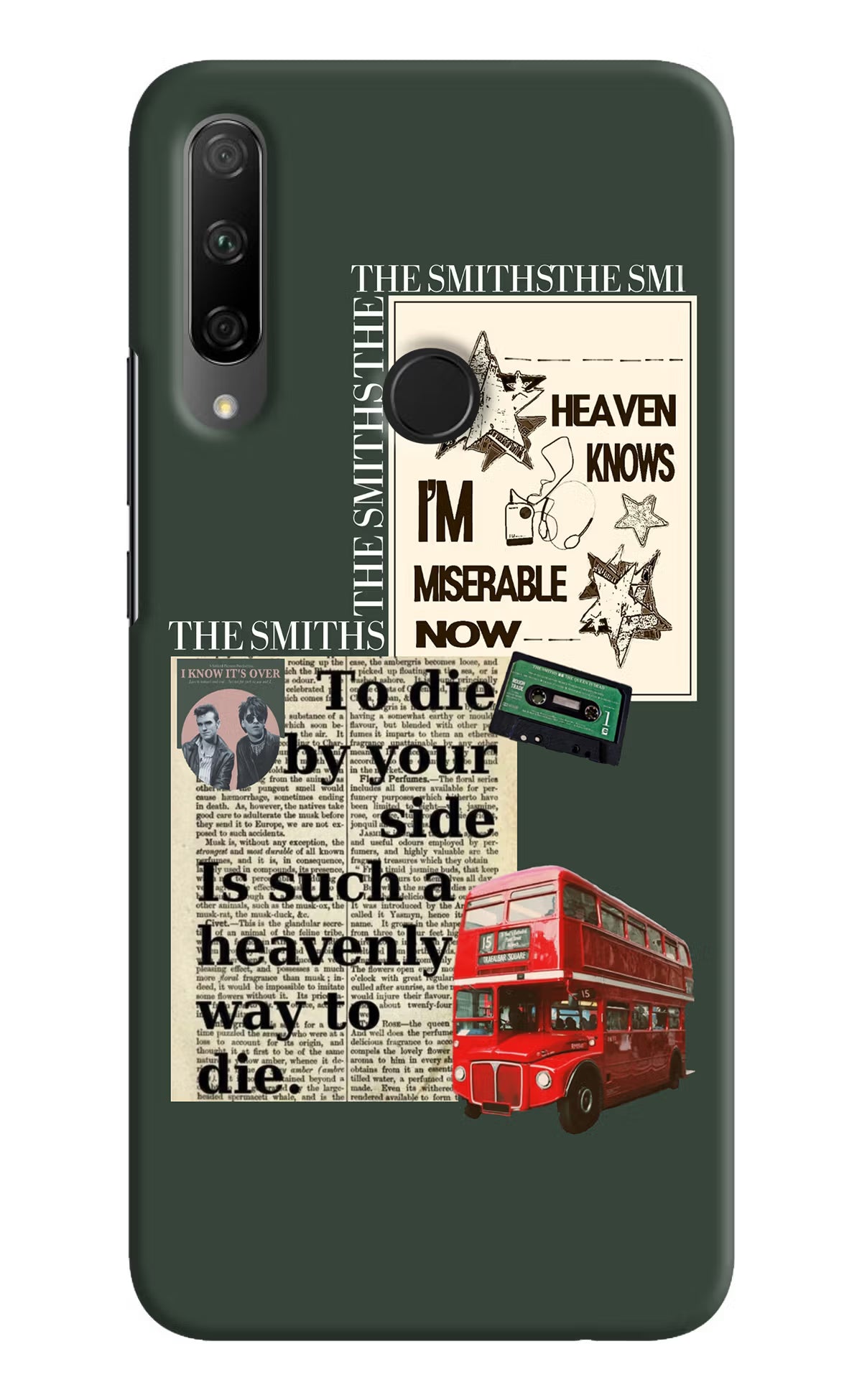 The Smiths Honor 9X Back Cover - The Smiths Honor 9X Hard Case Back Cover by Casekaro The Smiths Honor 9X Hard Case Back Cover by Casekaro