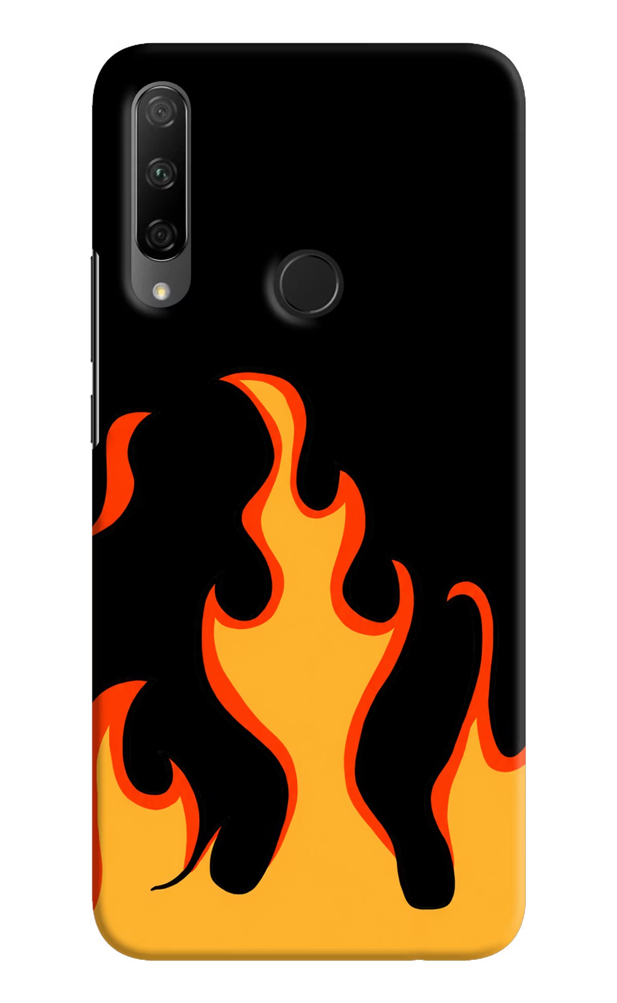 Fired Up – Black Honor 9X Back Cover - Fired Up – Black Honor 9X Hard Case Back Cover by Casekaro Fired Up – Black Honor 9X Hard Case Back Cover by Casekaro