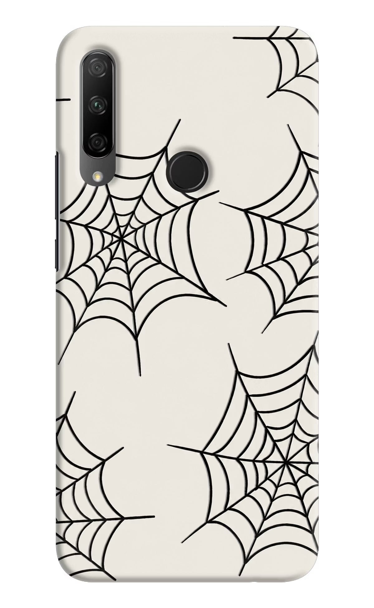 Spider Web Honor 9X Back Cover - Spider Web Honor 9X Hard Case Back Cover by Casekaro Spider Web Honor 9X Hard Case Back Cover by Casekaro