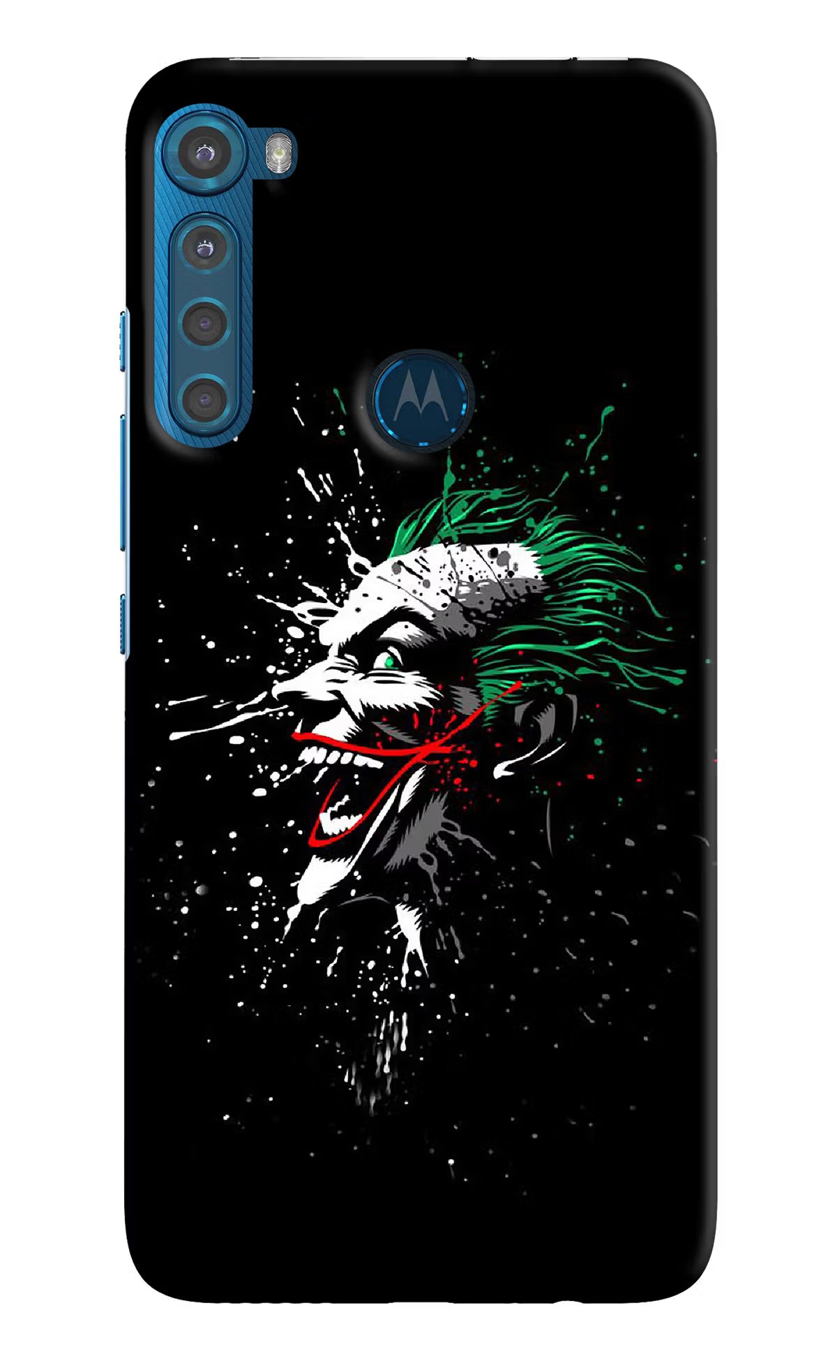 Joker Motorola One Fusion Plus Back Cover - Joker Motorola One Fusion Plus Hard Case Back Cover by Casekaro Joker Motorola One Fusion Plus Hard Case Back Cover by Casekaro