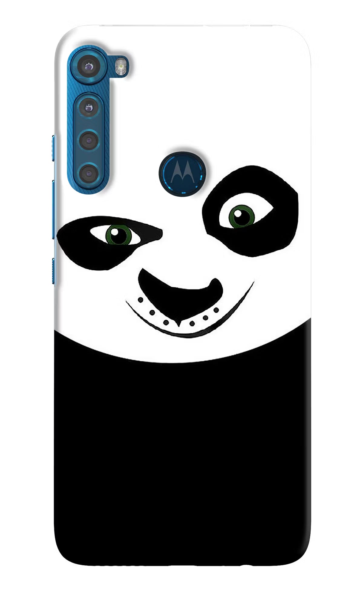 Panda Motorola One Fusion Plus Back Cover - Panda Motorola One Fusion Plus Hard Case Back Cover by Casekaro Panda Motorola One Fusion Plus Hard Case Back Cover by Casekaro