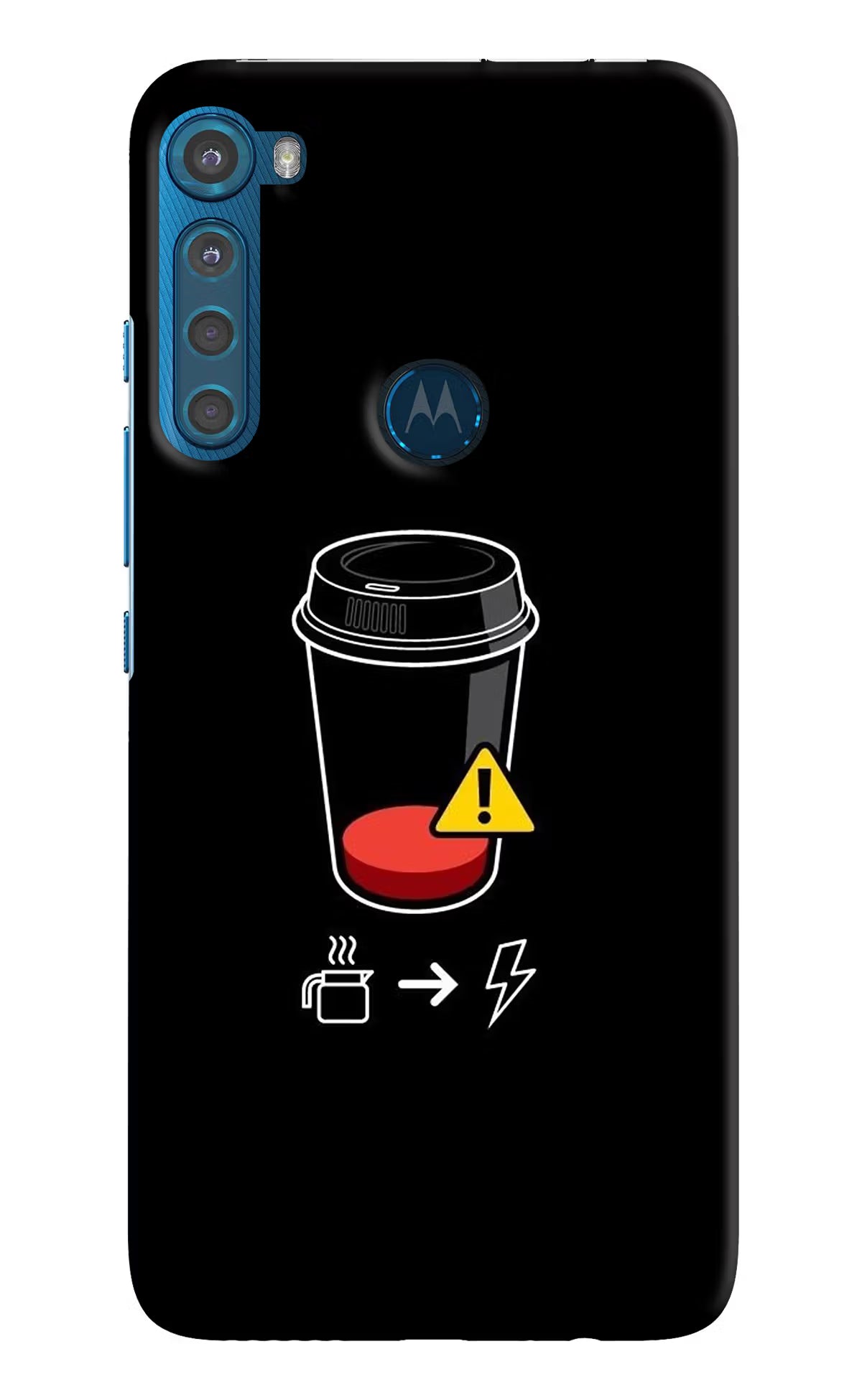Coffee Motorola One Fusion Plus Back Cover - Coffee Motorola One Fusion Plus Hard Case Back Cover by Casekaro Coffee Motorola One Fusion Plus Hard Case Back Cover by Casekaro