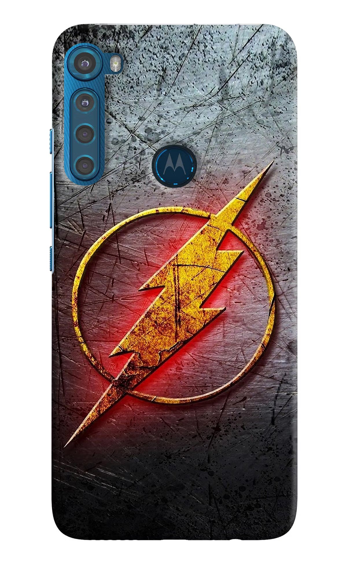 Flash Motorola One Fusion Plus Back Cover - Flash Motorola One Fusion Plus Hard Case Back Cover by Casekaro Flash Motorola One Fusion Plus Hard Case Back Cover by Casekaro