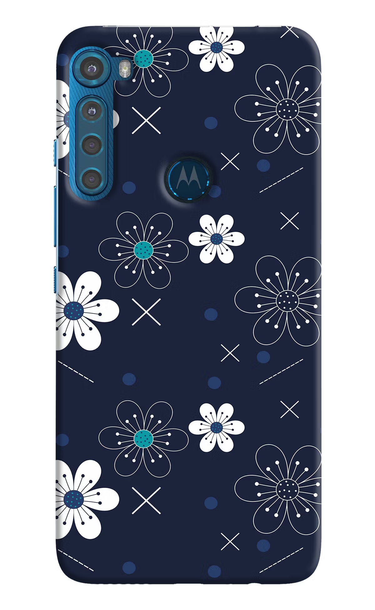 Flowers Motorola One Fusion Plus Back Cover - Flowers Motorola One Fusion Plus Hard Case Back Cover by Casekaro Flowers Motorola One Fusion Plus Hard Case Back Cover by Casekaro