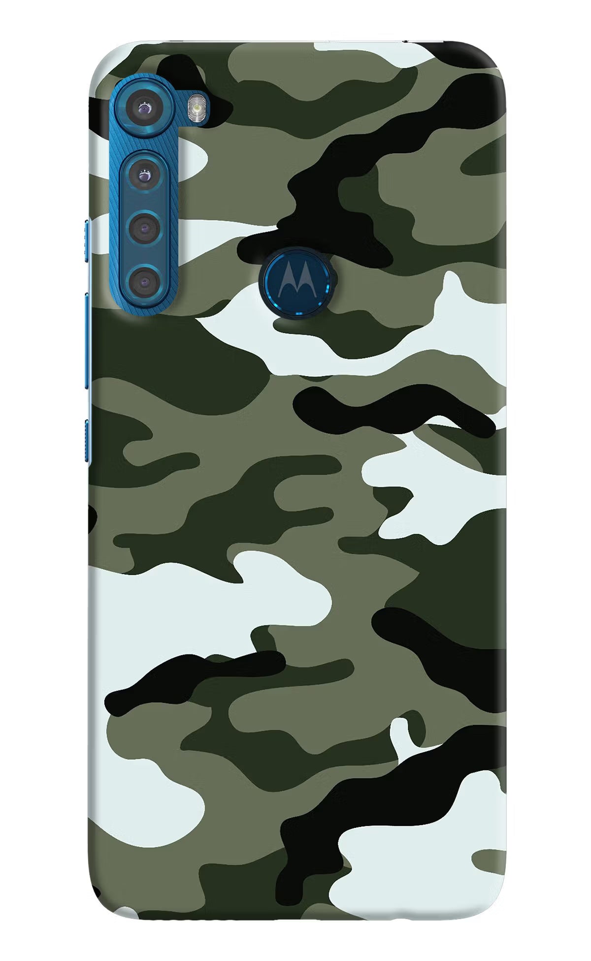 Camouflage Motorola One Fusion Plus Back Cover - Camouflage Motorola One Fusion Plus Hard Case Back Cover by Casekaro Camouflage Motorola One Fusion Plus Hard Case Back Cover by Casekaro