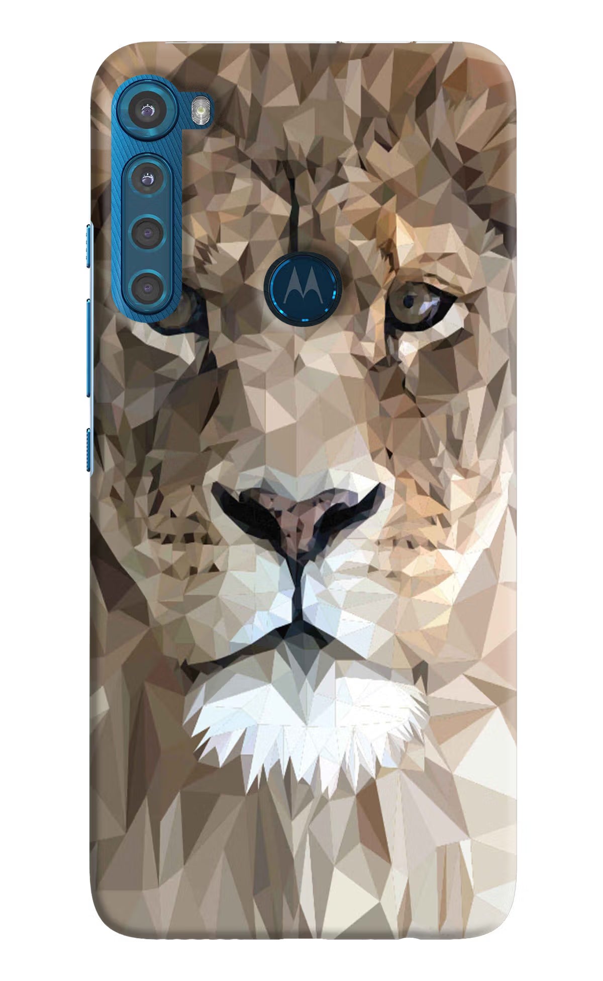 Lion Art Motorola One Fusion Plus Back Cover - Lion Art Motorola One Fusion Plus Hard Case Back Cover by Casekaro Lion Art Motorola One Fusion Plus Hard Case Back Cover by Casekaro