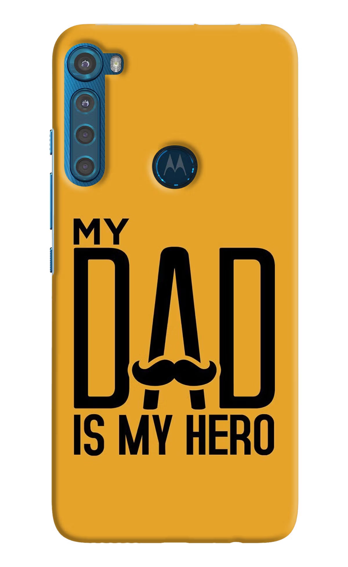My Dad Is My Hero Motorola One Fusion Plus Back Cover - My Dad Is My Hero Motorola One Fusion Plus Hard Case Back Cover by Casekaro My Dad Is My Hero Motorola One Fusion Plus Hard Case Back Cover by Casekaro