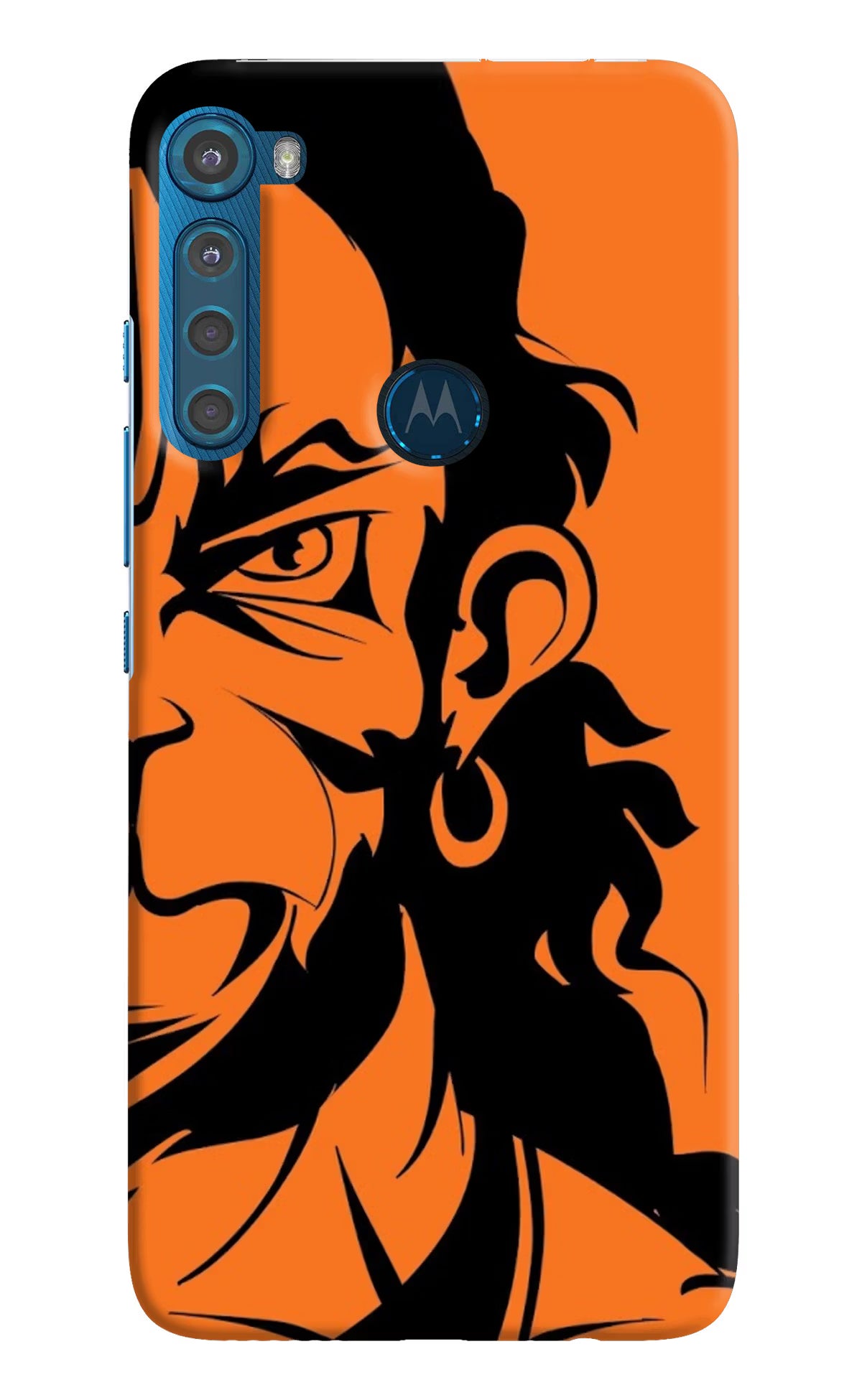 Hanuman Motorola One Fusion Plus Back Cover - Hanuman Motorola One Fusion Plus Hard Case Back Cover by Casekaro Hanuman Motorola One Fusion Plus Hard Case Back Cover by Casekaro