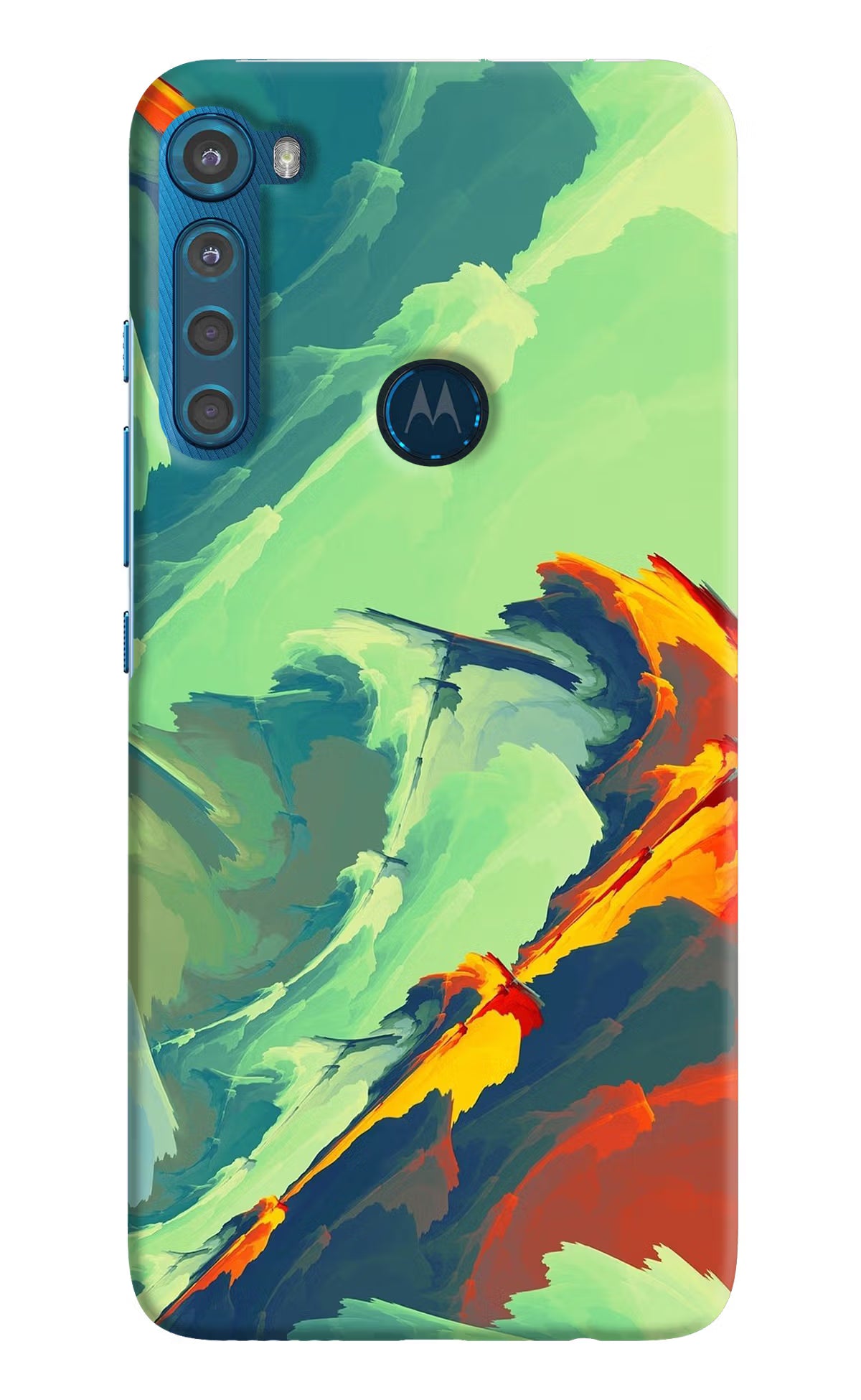 Paint Art Motorola One Fusion Plus Back Cover - Paint Art Motorola One Fusion Plus Hard Case Back Cover by Casekaro Paint Art Motorola One Fusion Plus Hard Case Back Cover by Casekaro