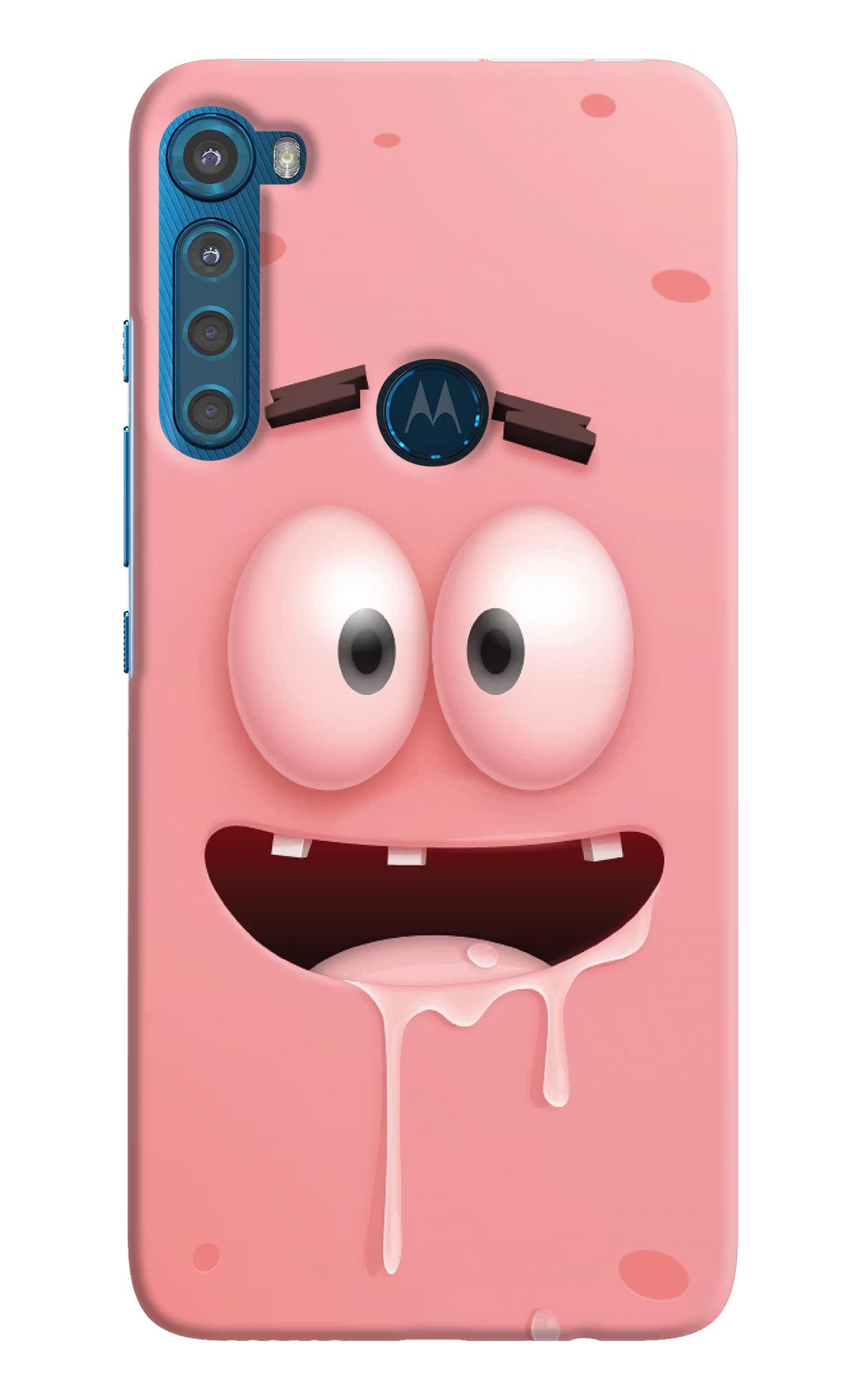 Sponge 2 Motorola One Fusion Plus Back Cover - Sponge 2 Motorola One Fusion Plus Hard Case Back Cover by Casekaro Sponge 2 Motorola One Fusion Plus Hard Case Back Cover by Casekaro