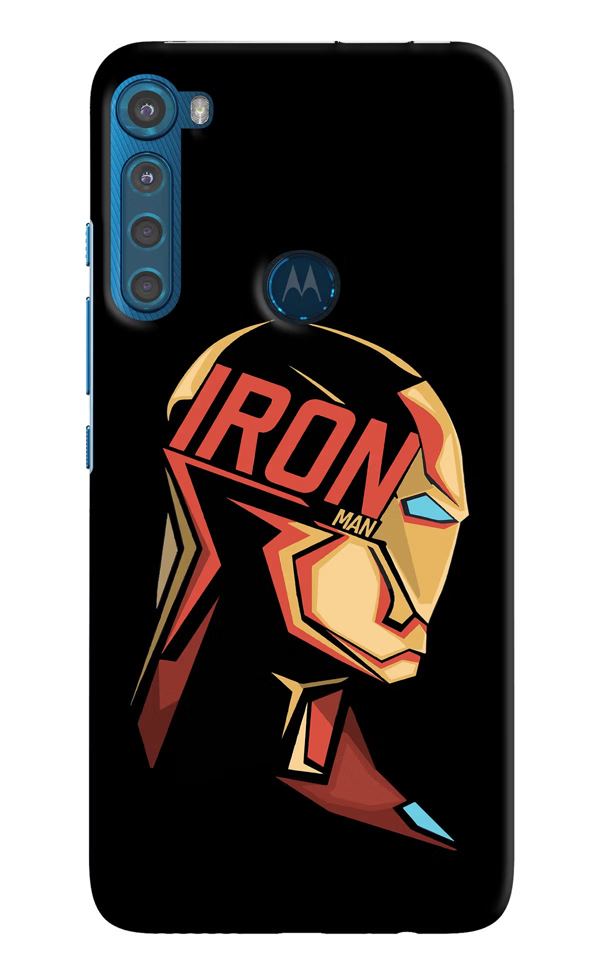 IronMan Motorola One Fusion Plus Back Cover - IronMan Motorola One Fusion Plus Hard Case Back Cover by Casekaro IronMan Motorola One Fusion Plus Hard Case Back Cover by Casekaro