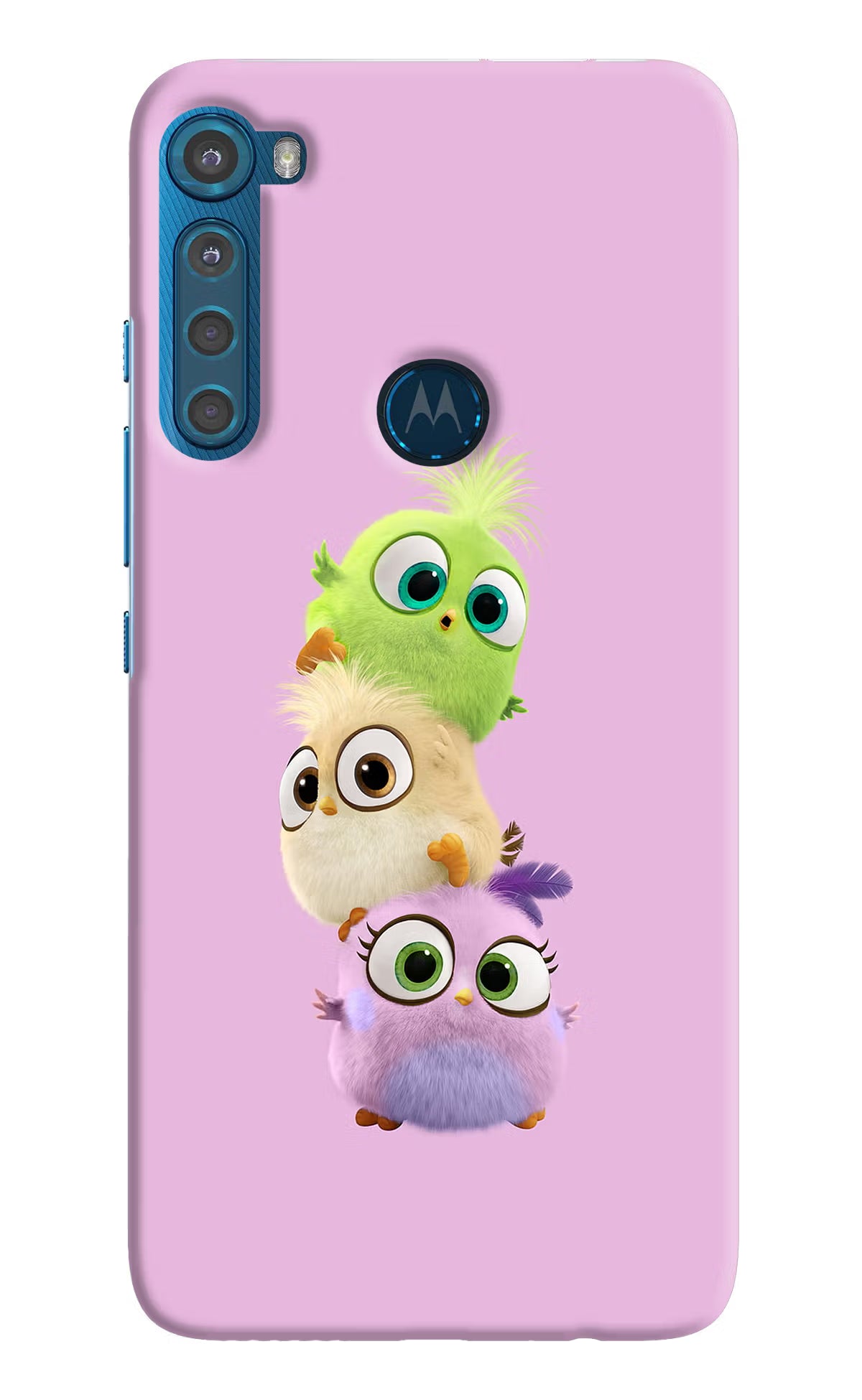 Cute Little Birds Motorola One Fusion Plus Back Cover - Cute Little Birds Motorola One Fusion Plus Hard Case Back Cover by Casekaro Cute Little Birds Motorola One Fusion Plus Hard Case Back Cover by Casekaro