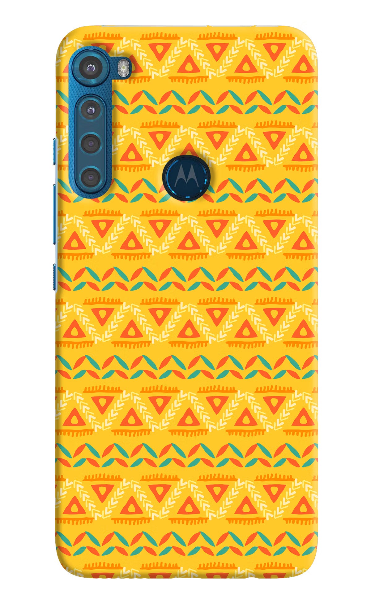 Tribal Pattern Motorola One Fusion Plus Back Cover - Tribal Pattern Motorola One Fusion Plus Hard Case Back Cover by Casekaro Tribal Pattern Motorola One Fusion Plus Hard Case Back Cover by Casekaro