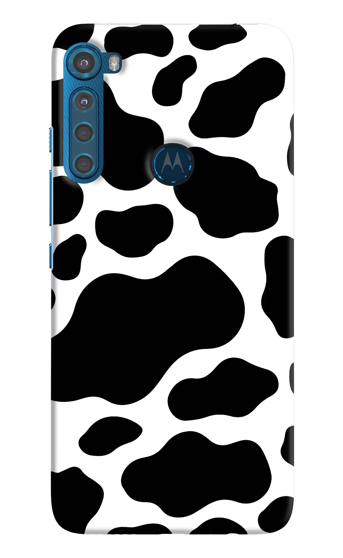 Cow Spots Motorola One Fusion Plus Back Cover - Cow Spots Motorola One Fusion Plus Hard Case Back Cover by Casekaro Cow Spots Motorola One Fusion Plus Hard Case Back Cover by Casekaro