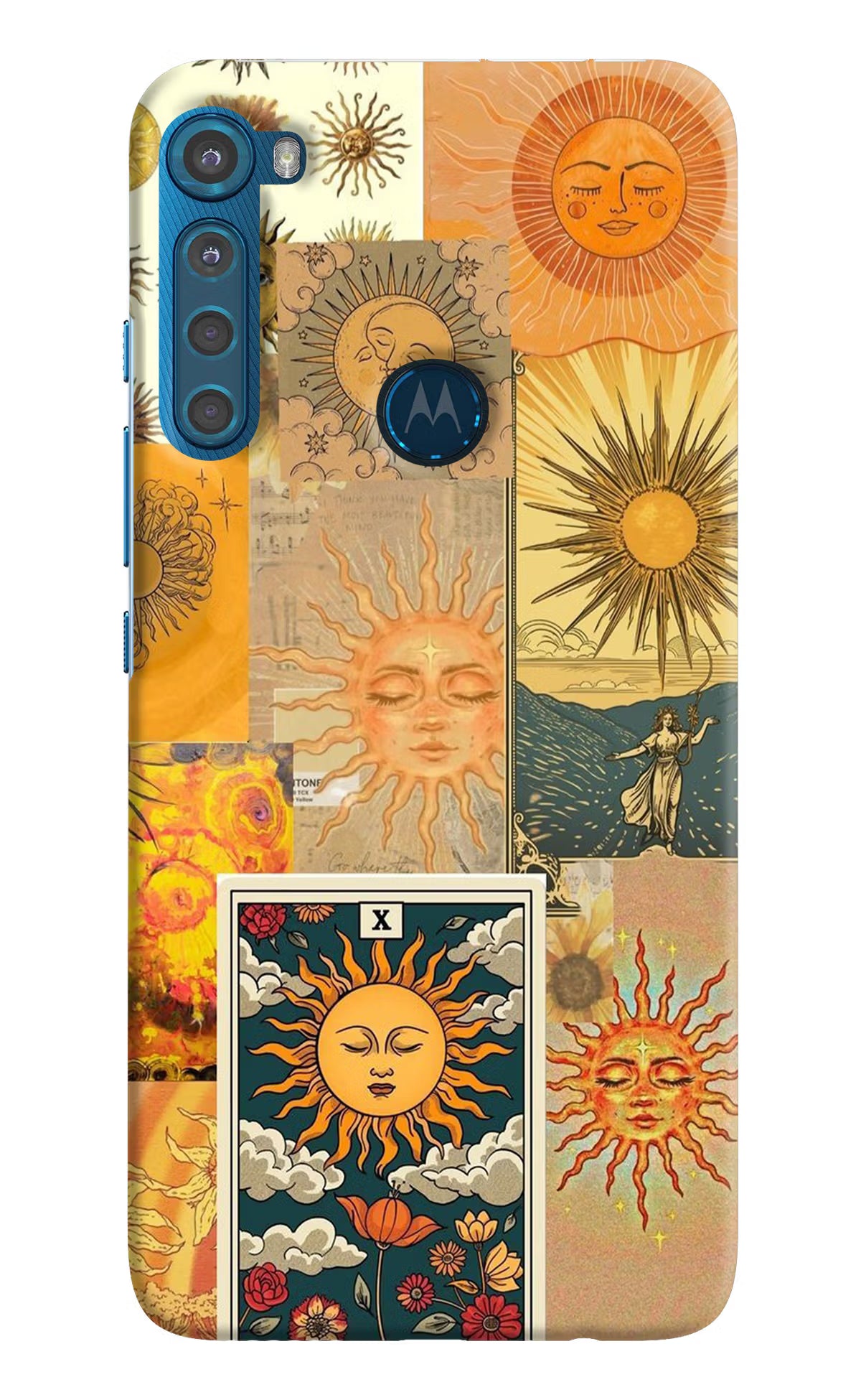 Sun Motorola One Fusion Plus Back Cover - Sun Motorola One Fusion Plus Hard Case Back Cover by Casekaro Sun Motorola One Fusion Plus Hard Case Back Cover by Casekaro