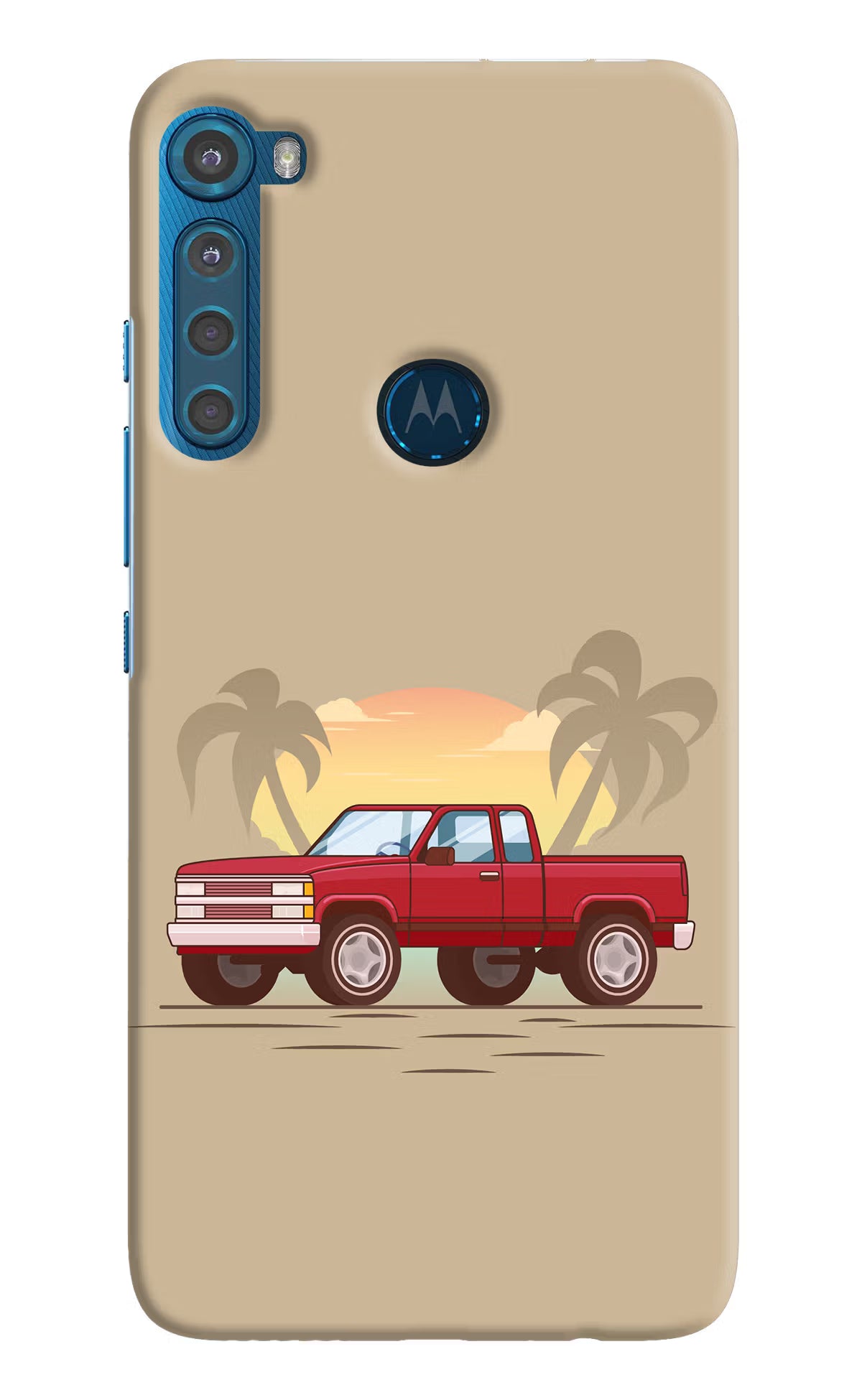Desert Classic Drive Motorola One Fusion Plus Back Cover - Desert Classic Drive Motorola One Fusion Plus Hard Case Back Cover by Casekaro Desert Classic Drive Motorola One Fusion Plus Hard Case Back Cover by Casekaro