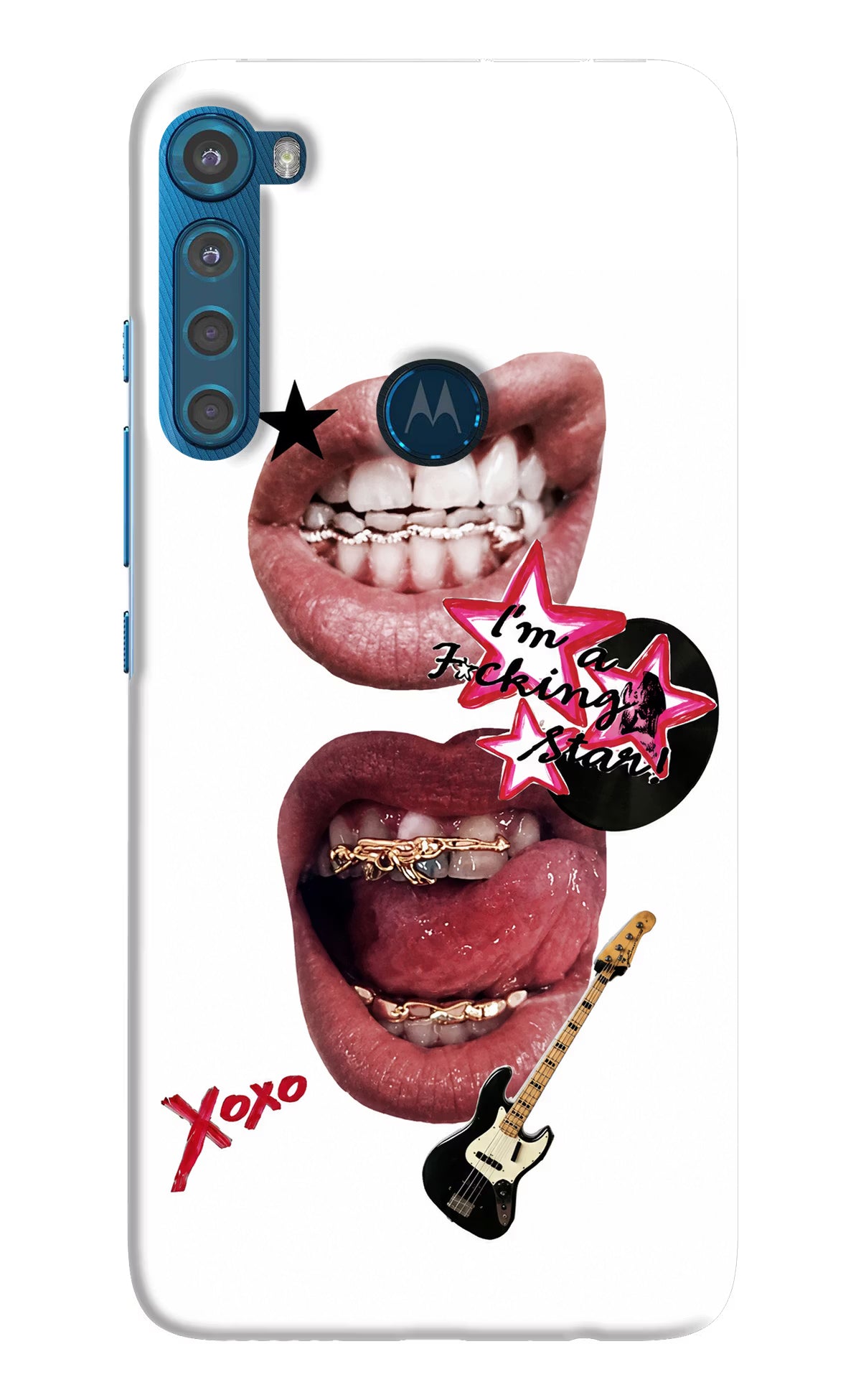 Rockstar Motorola One Fusion Plus Back Cover - Rockstar Motorola One Fusion Plus Back Cover Rockstar Motorola One Fusion Plus Back Cover