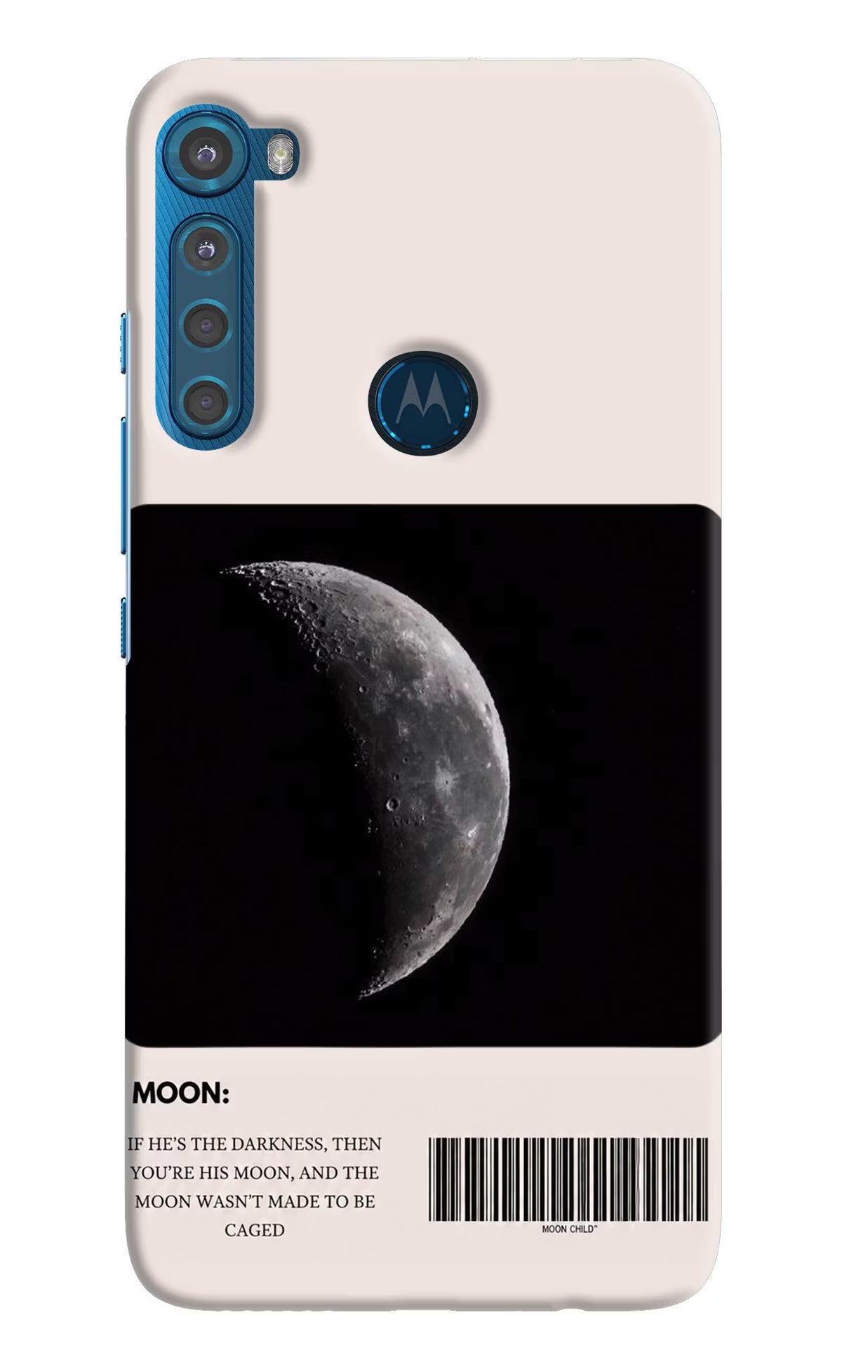 Moon Phase Motorola One Fusion Plus Back Cover - Moon Phase Motorola One Fusion Plus Back Cover Moon Phase Motorola One Fusion Plus Back Cover