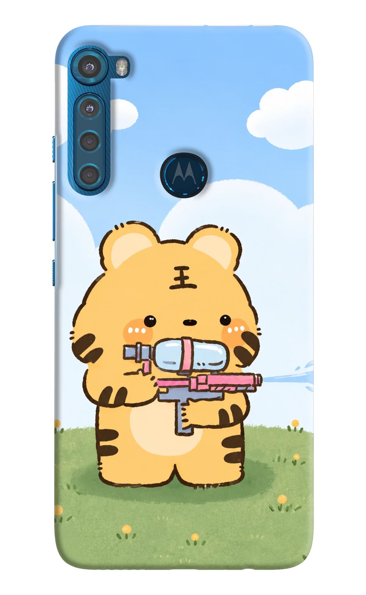 Tiger Treat Motorola One Fusion Plus Back Cover - Tiger Treat Motorola One Fusion Plus Back Cover Tiger Treat Motorola One Fusion Plus Back Cover