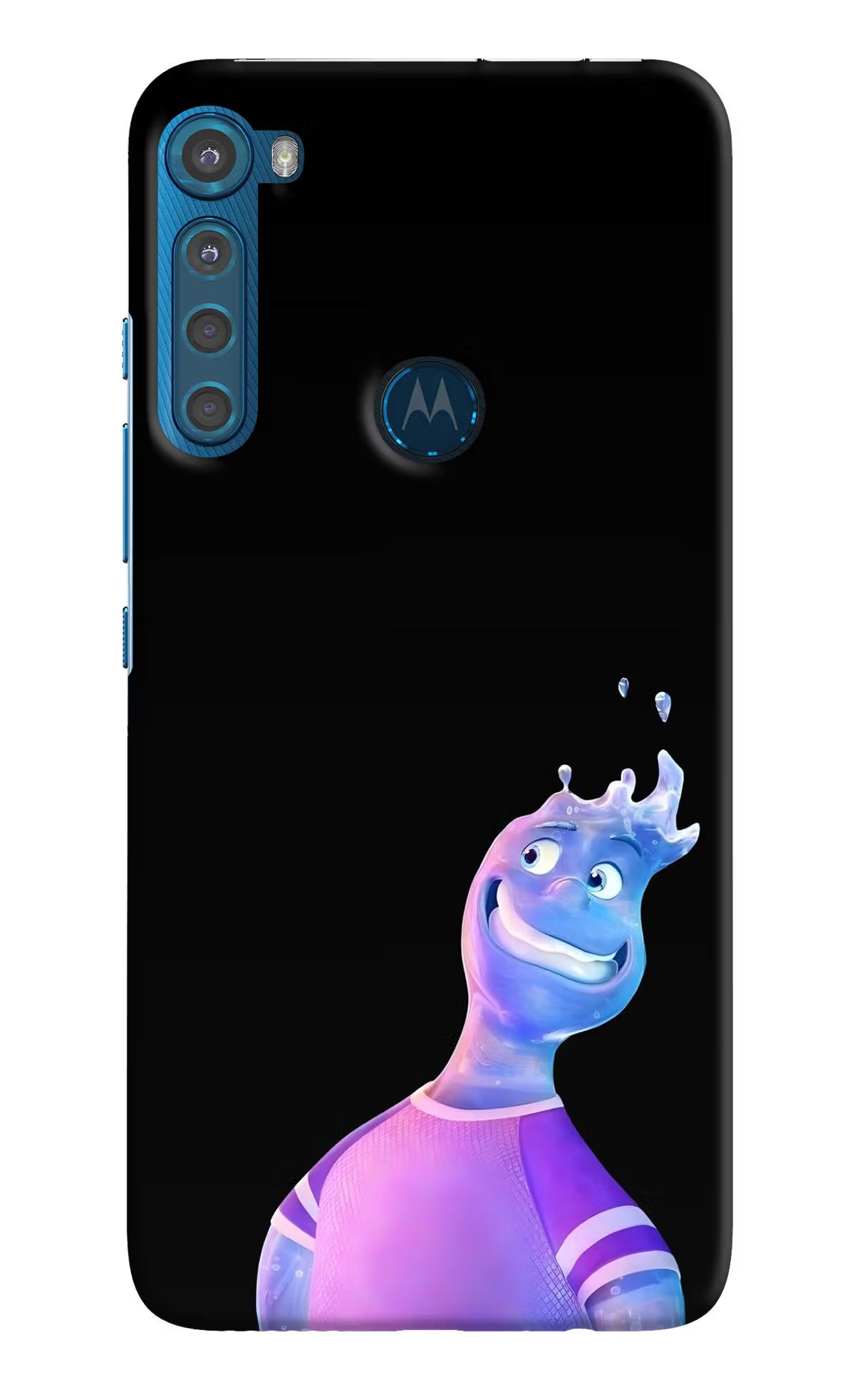 Wade Wave Motorola One Fusion Plus Back Cover - Wade Wave Motorola One Fusion Plus Back Cover Wade Wave Motorola One Fusion Plus Back Cover