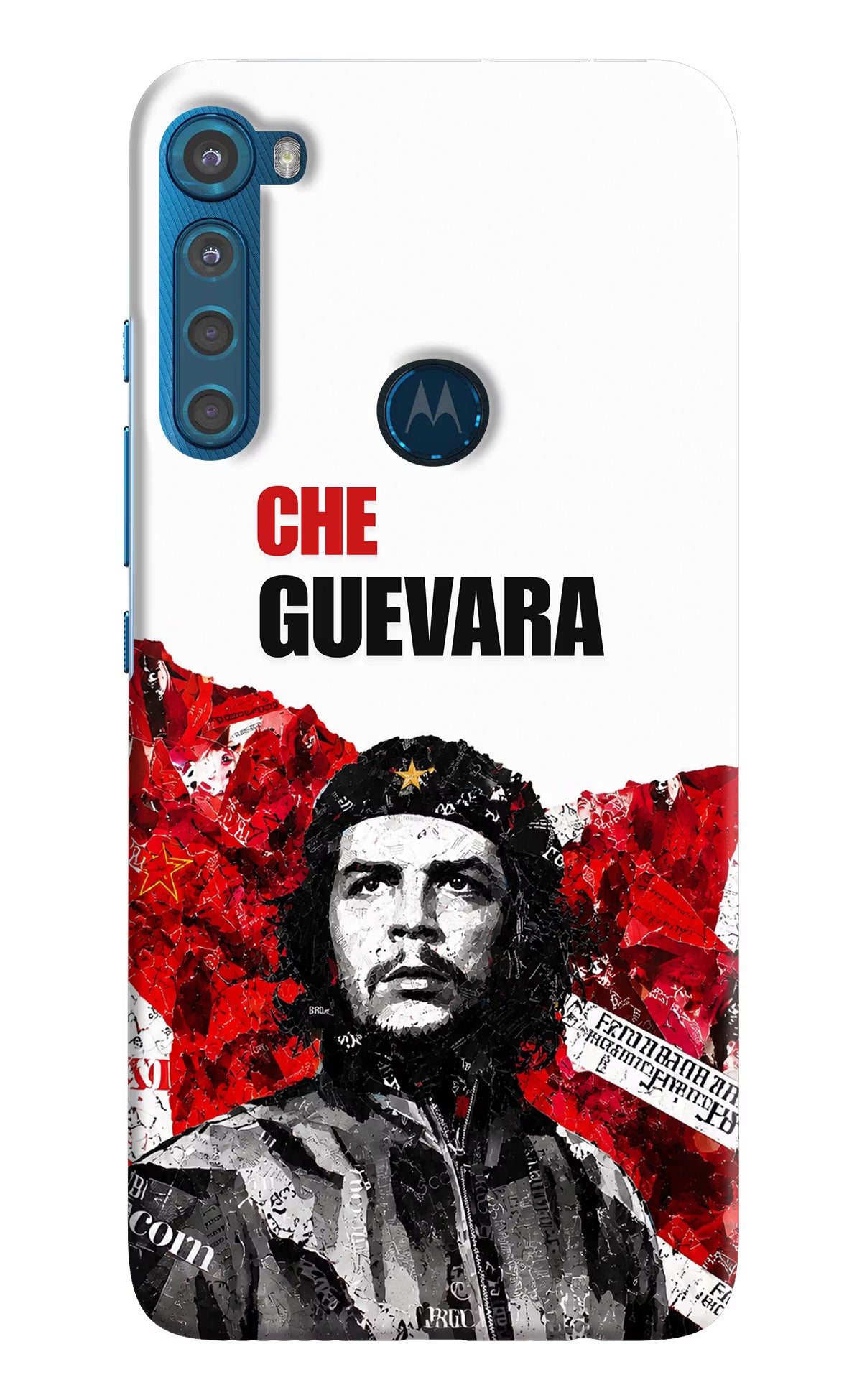 Che Guevara Revolution Motorola One Fusion Plus Back Cover - Che Guevara Revolution Motorola One Fusion Plus Back Cover Che Guevara Revolution Motorola One Fusion Plus Back Cover