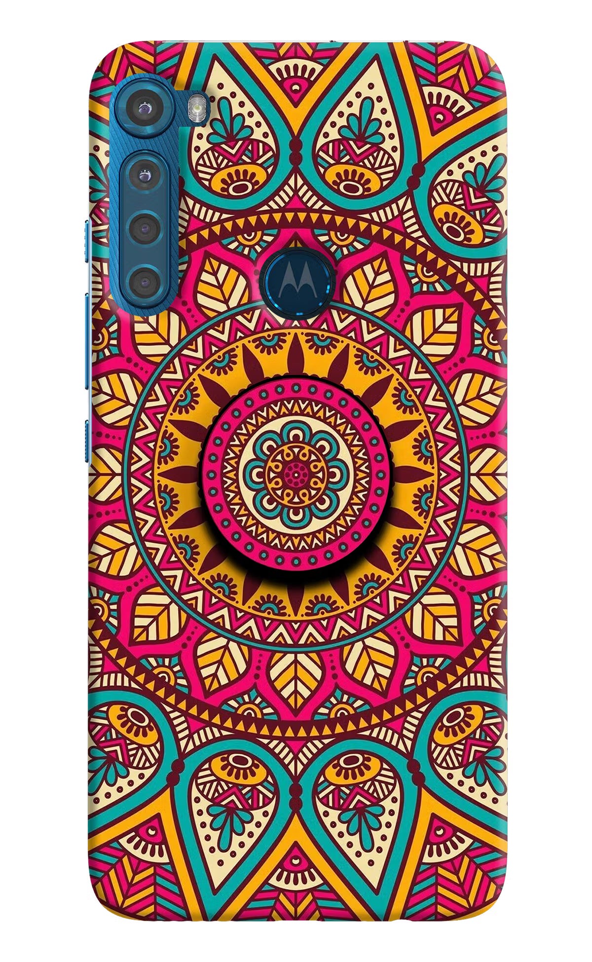 Mandala Motorola One Fusion Plus Pop Case - Mandala Motorola One Fusion Plus Pop Case by Casekaro Mandala Motorola One Fusion Plus Pop Case by Casekaro