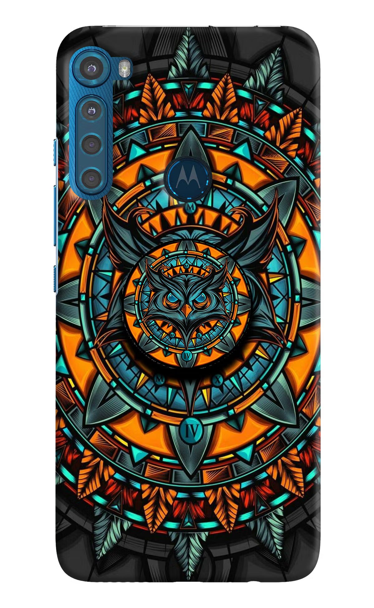 Angry Owl Motorola One Fusion Plus Pop Case - Angry Owl Motorola One Fusion Plus Pop Case by Casekaro Angry Owl Motorola One Fusion Plus Pop Case by Casekaro