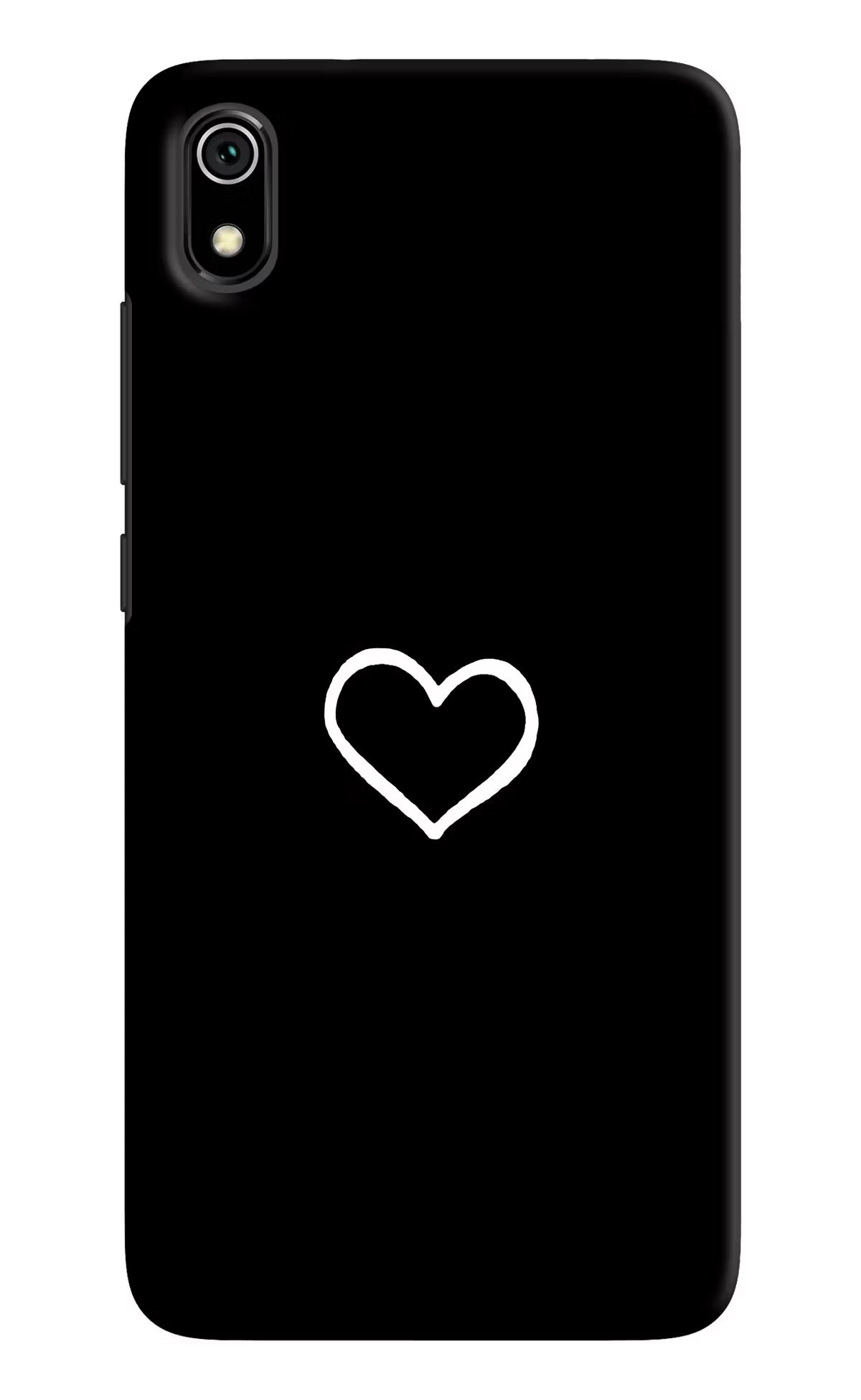 Heart Redmi 7A Back Cover - Heart Redmi 7A Hard Case Back Cover by Casekaro Heart Redmi 7A Hard Case Back Cover by Casekaro
