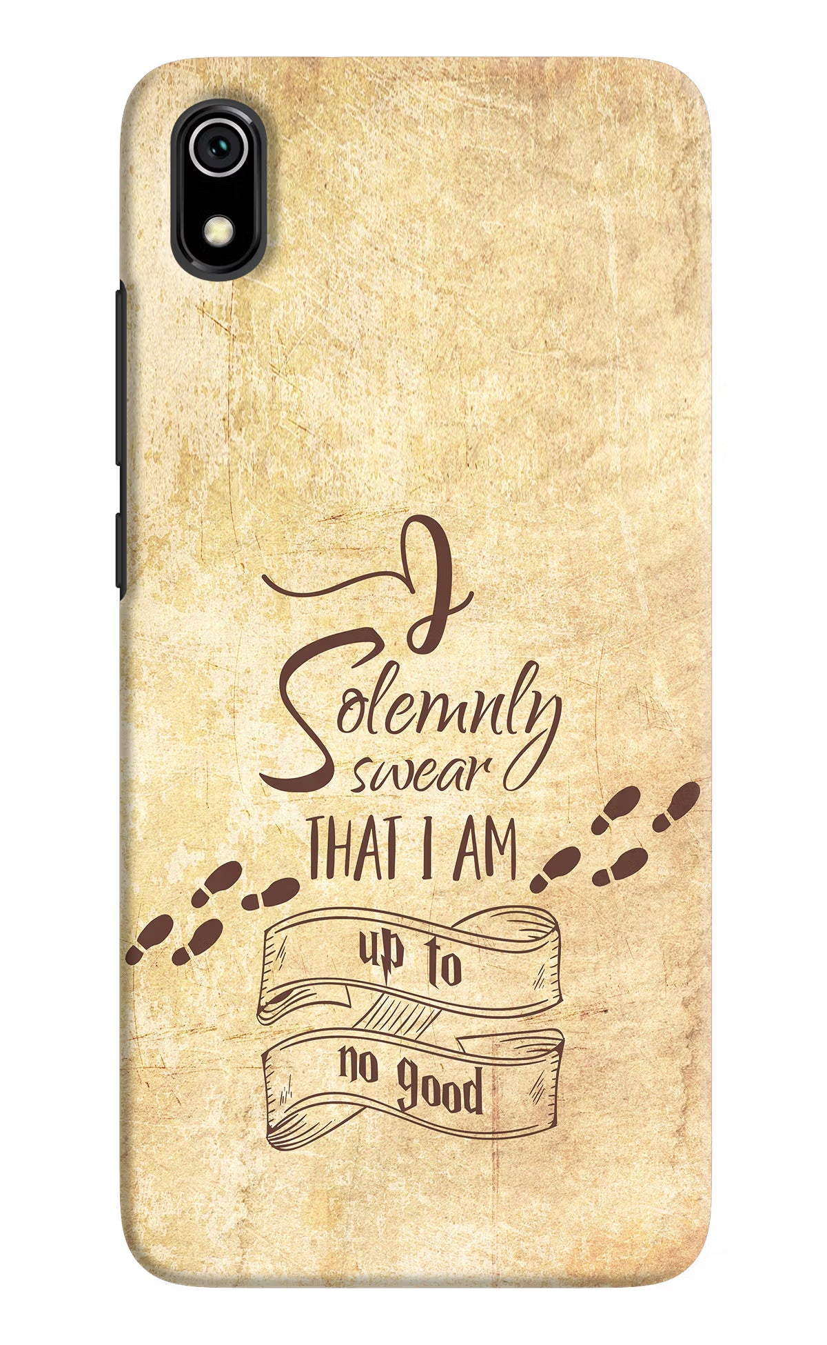 I Solemnly swear that i up to no good Redmi 7A Back Cover - I Solemnly swear that i up to no good Redmi 7A Hard Case Back Cover by Casekaro I Solemnly swear that i up to no good Redmi 7A Hard Case Back Cover by Casekaro