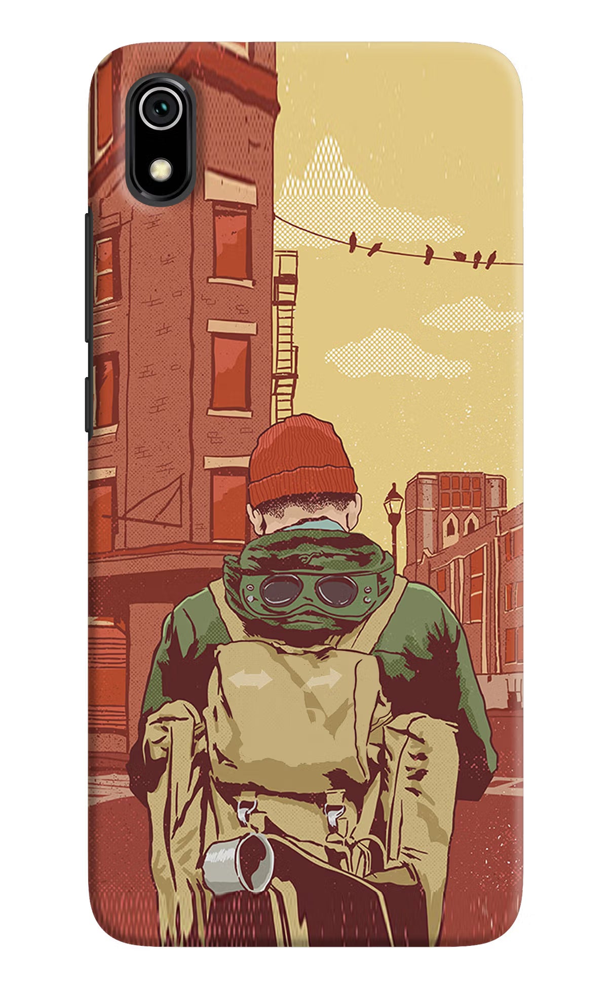 Adventurous Redmi 7A Back Cover - Adventurous Redmi 7A Hard Case Back Cover by Casekaro Adventurous Redmi 7A Hard Case Back Cover by Casekaro