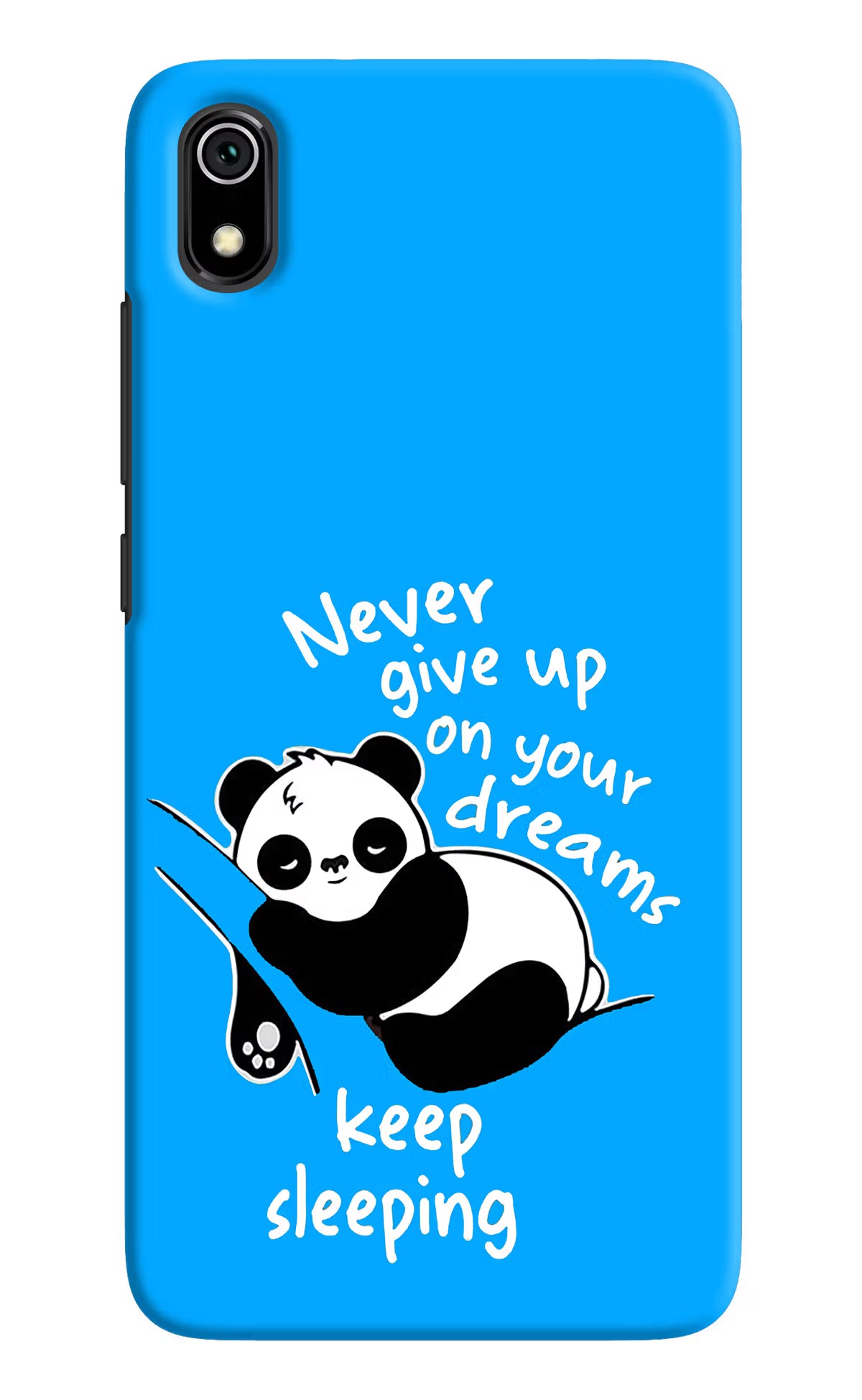 Keep Sleeping Redmi 7A Back Cover - Keep Sleeping Redmi 7A Hard Case Back Cover by Casekaro Keep Sleeping Redmi 7A Hard Case Back Cover by Casekaro