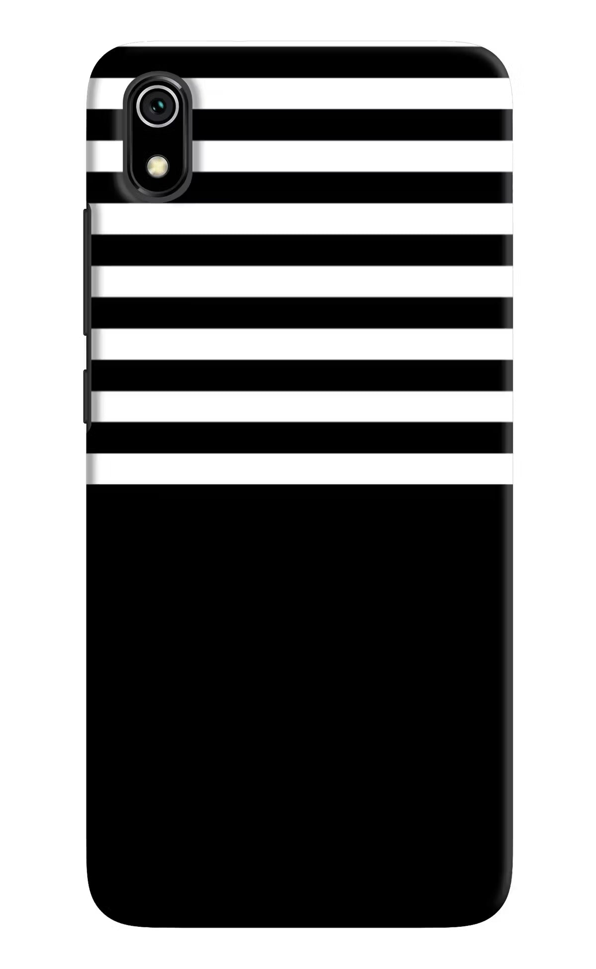 Black and White Print Redmi 7A Back Cover - Black and White Print Redmi 7A Hard Case Back Cover by Casekaro Black and White Print Redmi 7A Hard Case Back Cover by Casekaro