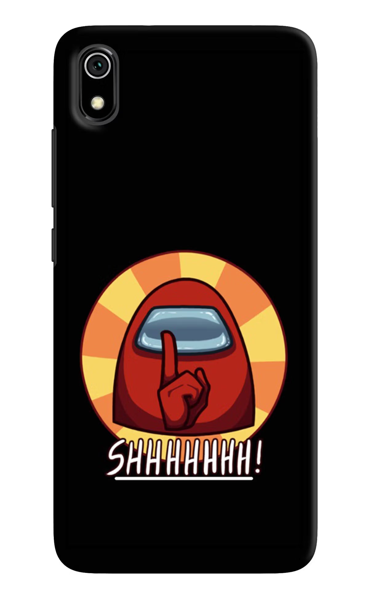 Among Us Shhh! Redmi 7A Back Cover - Among Us Shhh! Redmi 7A Hard Case Back Cover by Casekaro Among Us Shhh! Redmi 7A Hard Case Back Cover by Casekaro