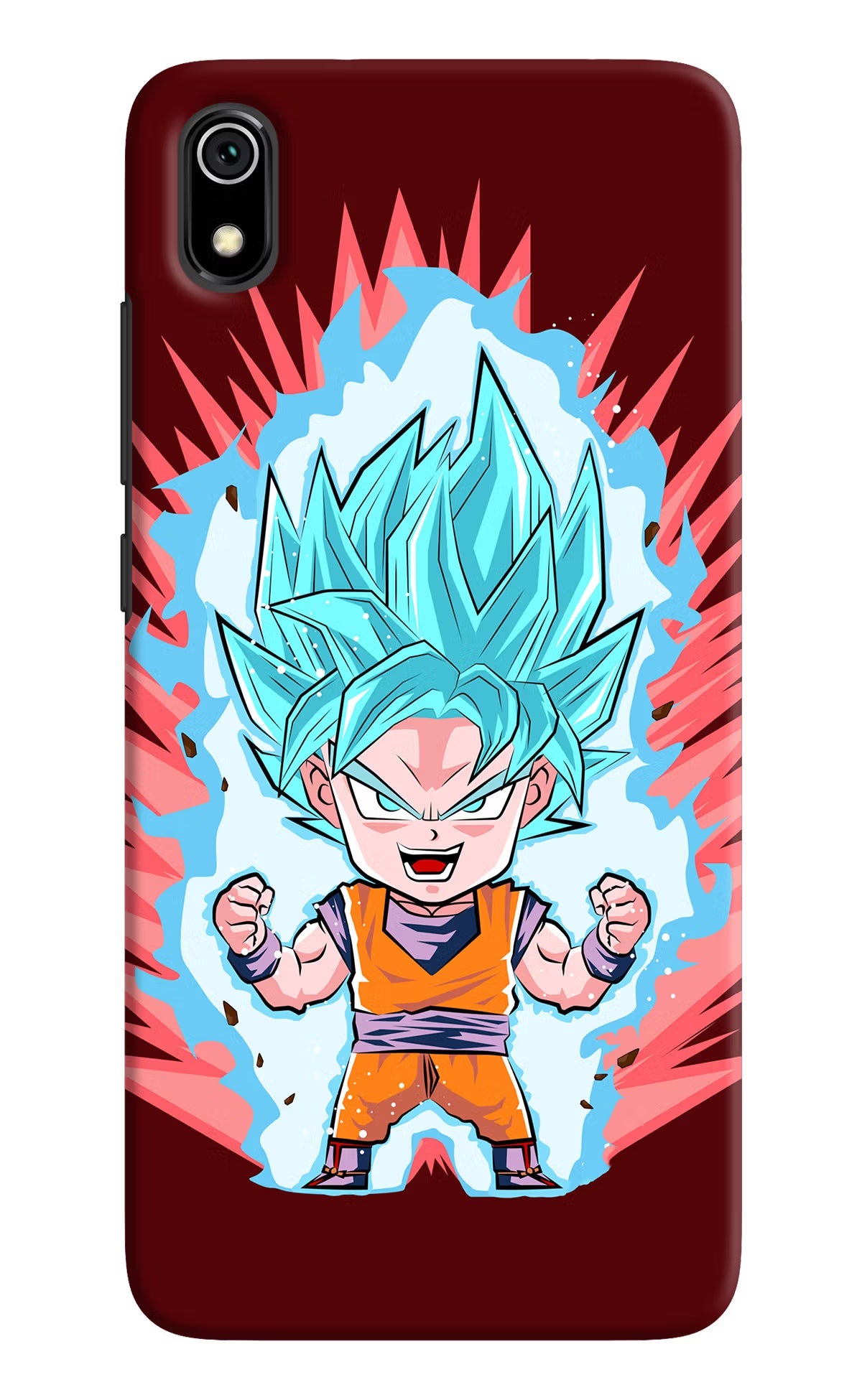 Goku Little Redmi 7A Back Cover - Goku Little Redmi 7A Hard Case Back Cover by Casekaro Goku Little Redmi 7A Hard Case Back Cover by Casekaro