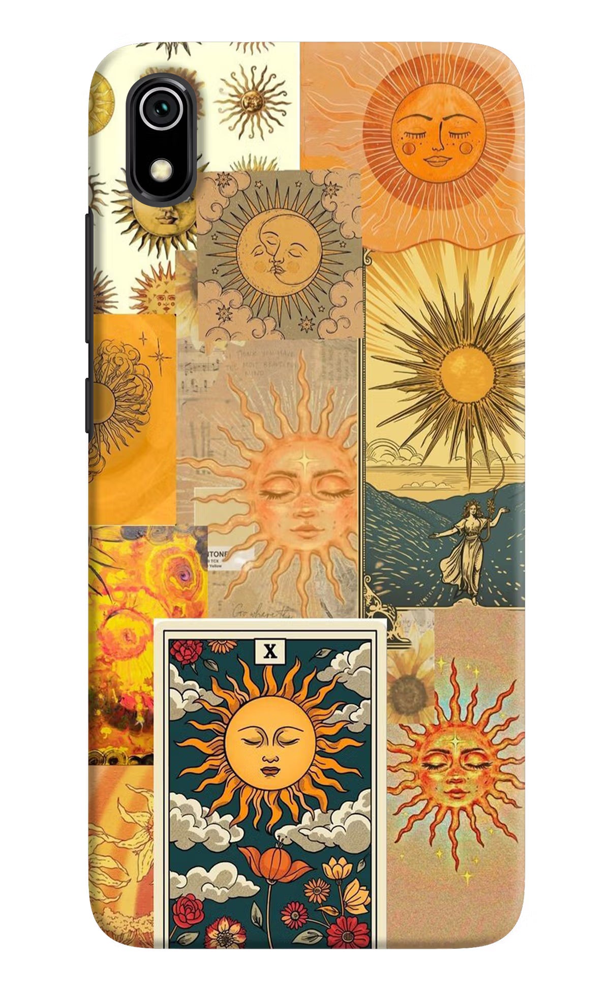 Sun Redmi 7A Back Cover - Sun Redmi 7A Hard Case Back Cover by Casekaro Sun Redmi 7A Hard Case Back Cover by Casekaro