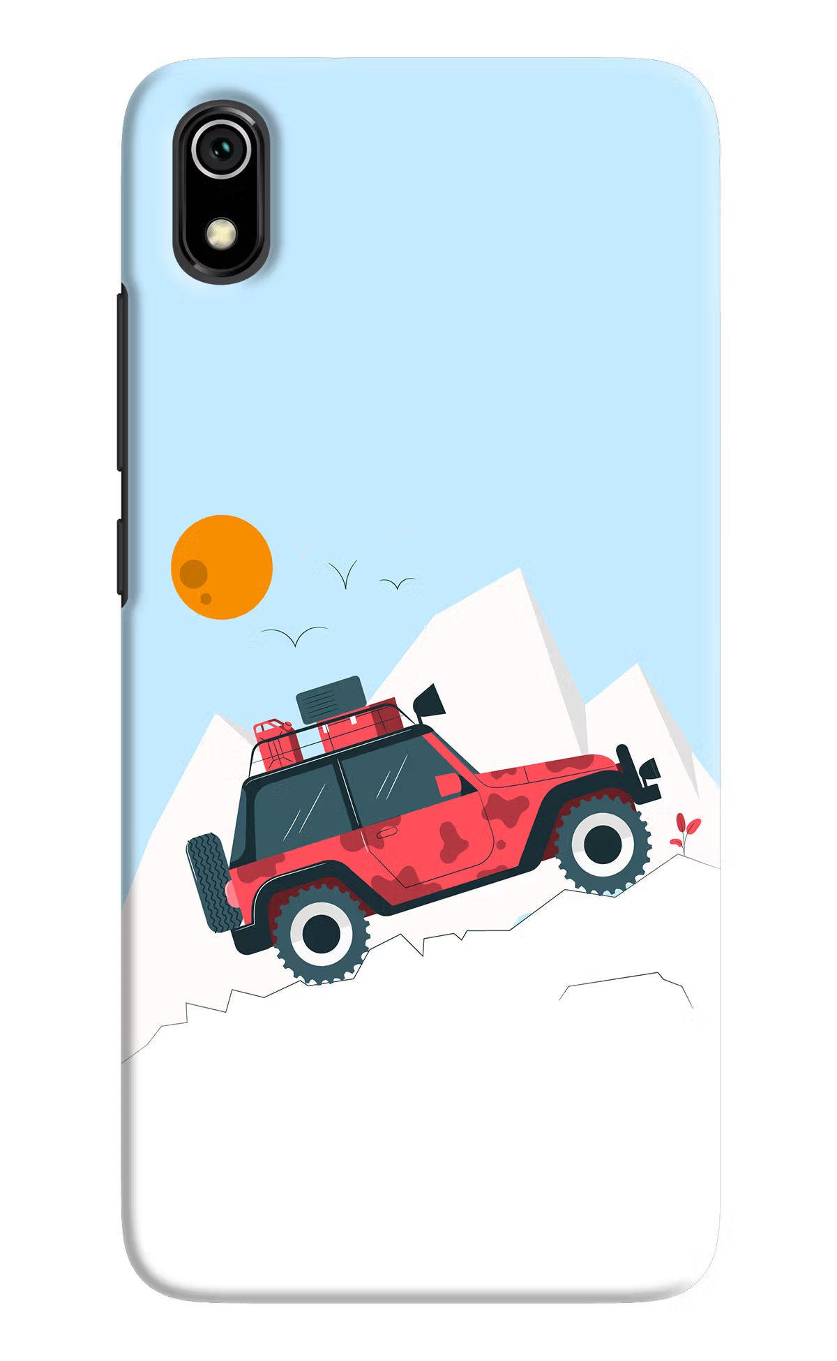 Mountain Trail Beast Redmi 7A Back Cover - Mountain Trail Beast Redmi 7A Hard Case Back Cover by Casekaro Mountain Trail Beast Redmi 7A Hard Case Back Cover by Casekaro