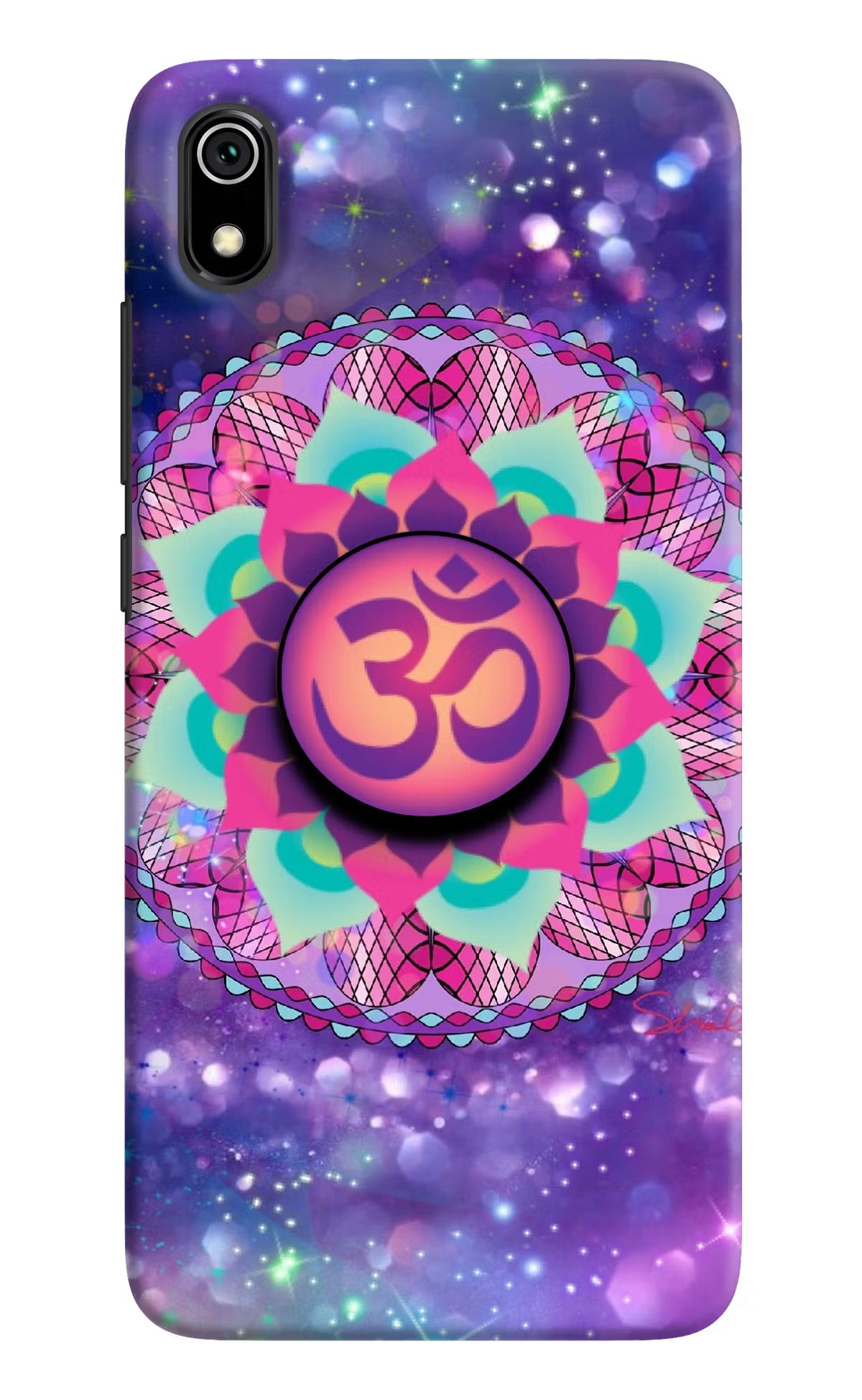 Om Purple Redmi 7A Pop Case - Om Purple Redmi 7A Pop Case by Casekaro Om Purple Redmi 7A Pop Case by Casekaro