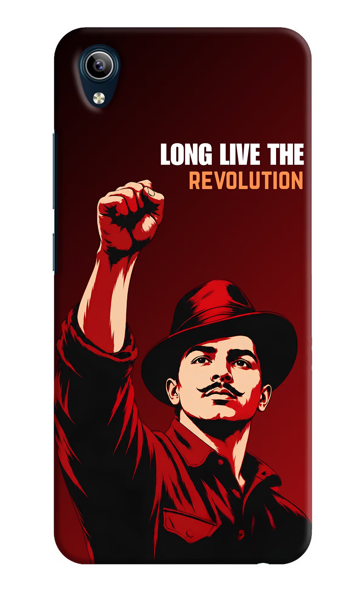 Bhagat Singh Revolution Vivo Y91i/Y1s Back Cover - Bhagat Singh Revolution Vivo Y91i/Y1s Back Cover Bhagat Singh Revolution Vivo Y91i/Y1s Back Cover