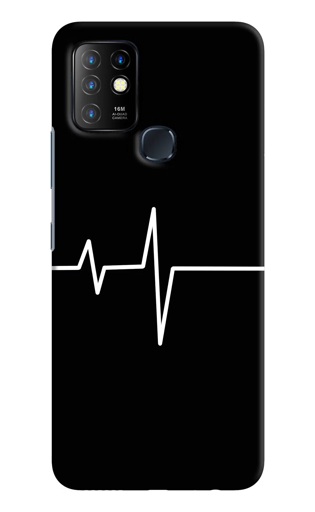 Heart Beats Infinix Hot 10 Back Cover - Heart Beats Infinix Hot 10 Hard Case Back Cover by Casekaro Heart Beats Infinix Hot 10 Hard Case Back Cover by Casekaro