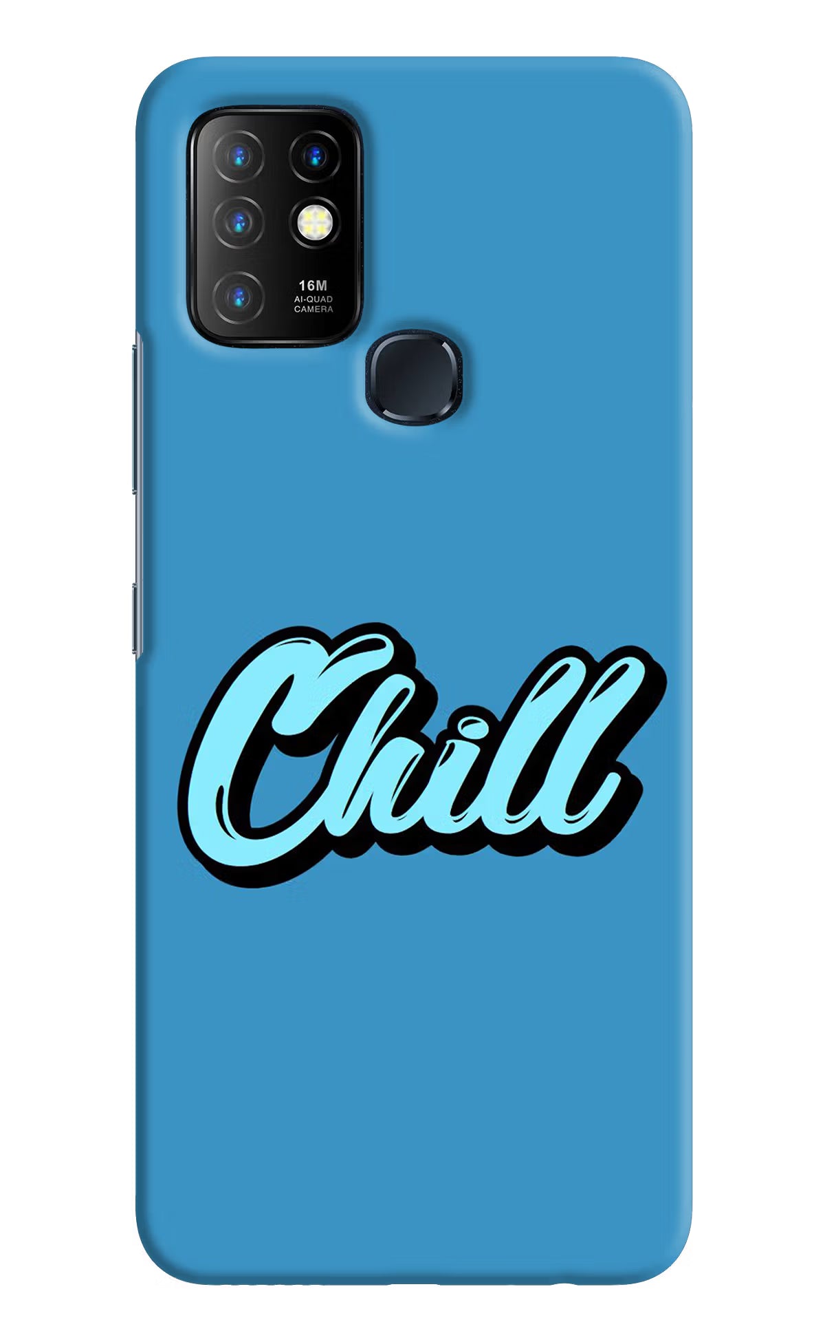 Chill Infinix Hot 10 Back Cover - Chill Infinix Hot 10 Hard Case Back Cover by Casekaro Chill Infinix Hot 10 Hard Case Back Cover by Casekaro