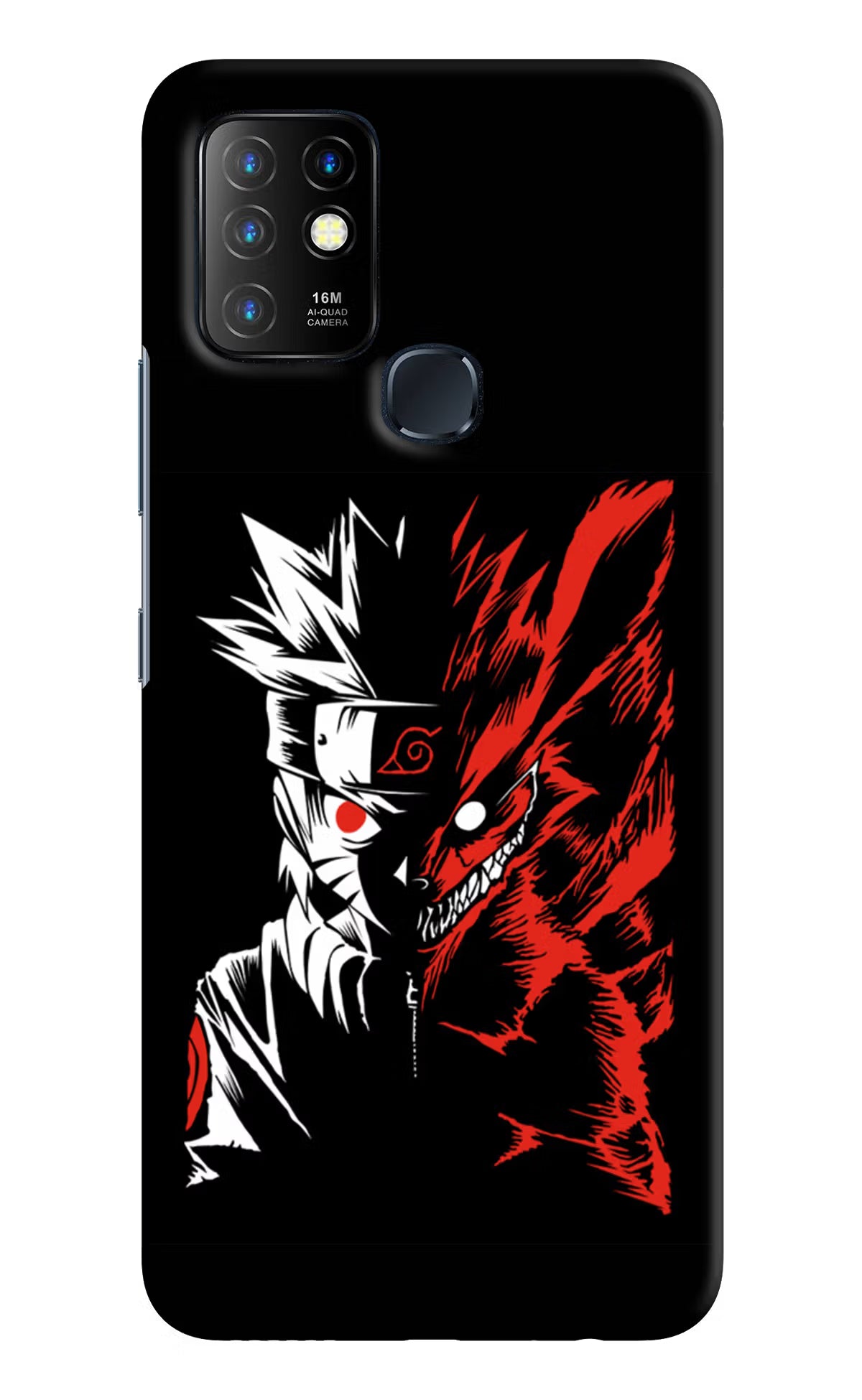 Naruto Two Face Infinix Hot 10 Back Cover - Naruto Two Face Infinix Hot 10 Hard Case Back Cover by Casekaro Naruto Two Face Infinix Hot 10 Hard Case Back Cover by Casekaro
