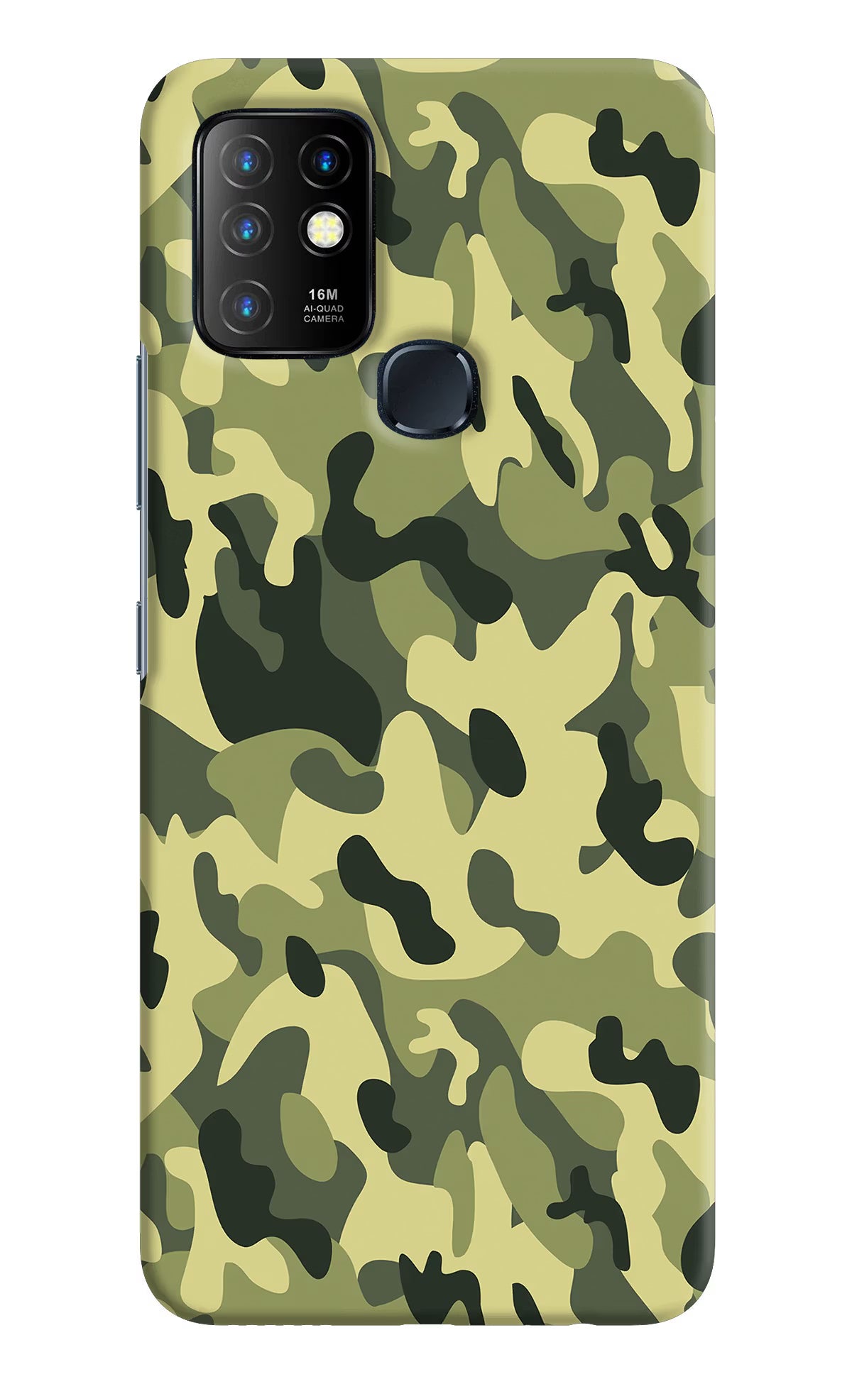 Camouflage Infinix Hot 10 Back Cover - Camouflage Infinix Hot 10 Hard Case Back Cover by Casekaro Camouflage Infinix Hot 10 Hard Case Back Cover by Casekaro